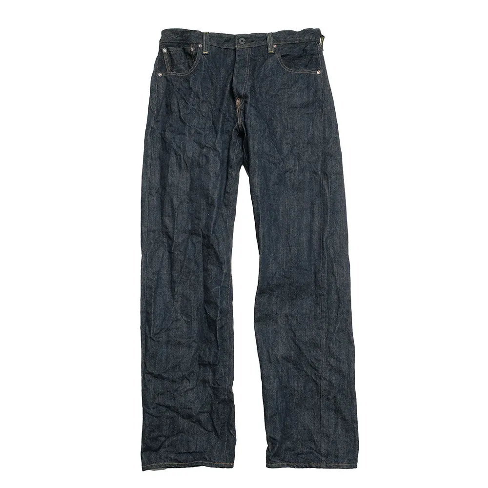 Burgus Plus - Natural Indigo Selvedge Jeans - 1928 Cinch-Back Model - 928-XX-02 sold by Burgus Plus product image thumbnail 2