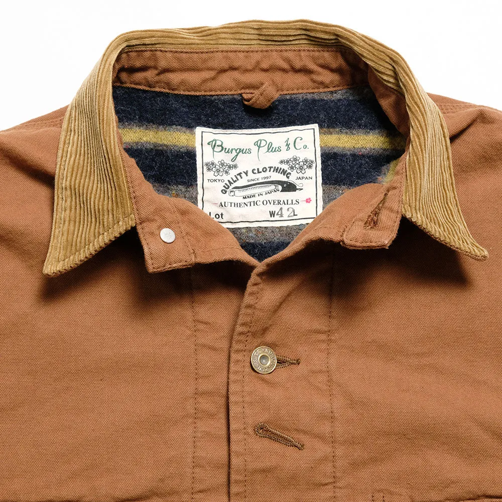 BURGUS PLUS - Blanket Lining Heavy Brown Oxford Coverall - BP25903 sold by Burgus Plus product image thumbnail 3