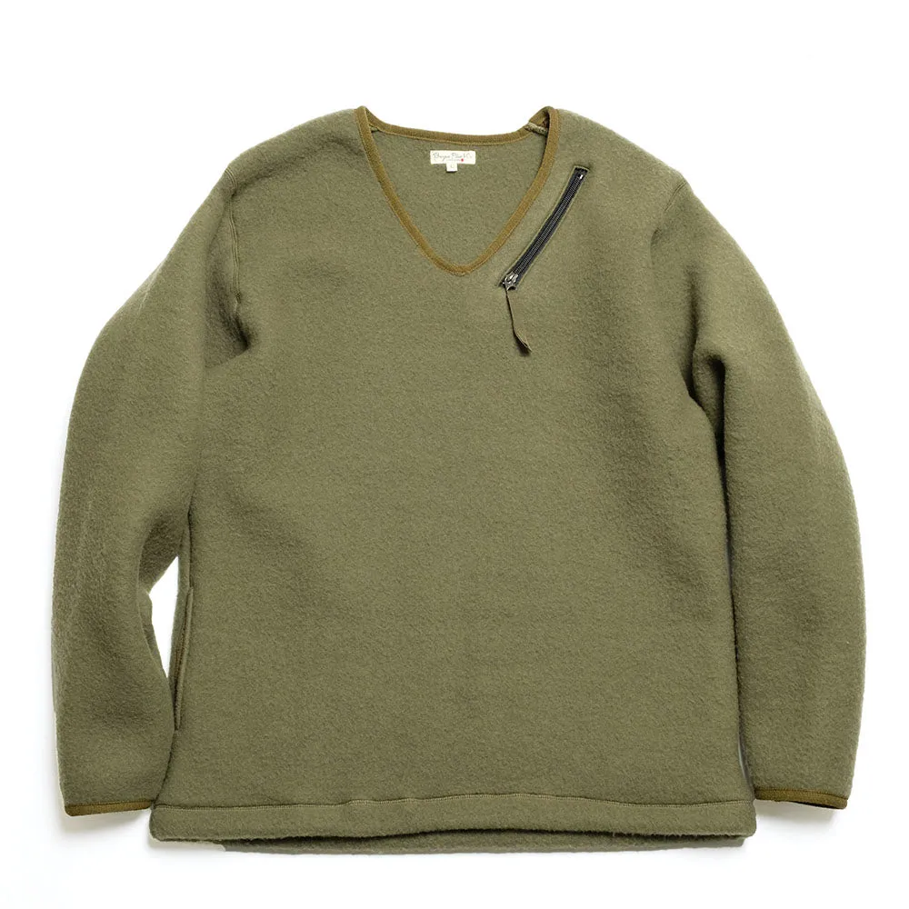 BURGUS PLUS - WOOL Pull Over Shirt - BP24902 sold by Burgus Plus