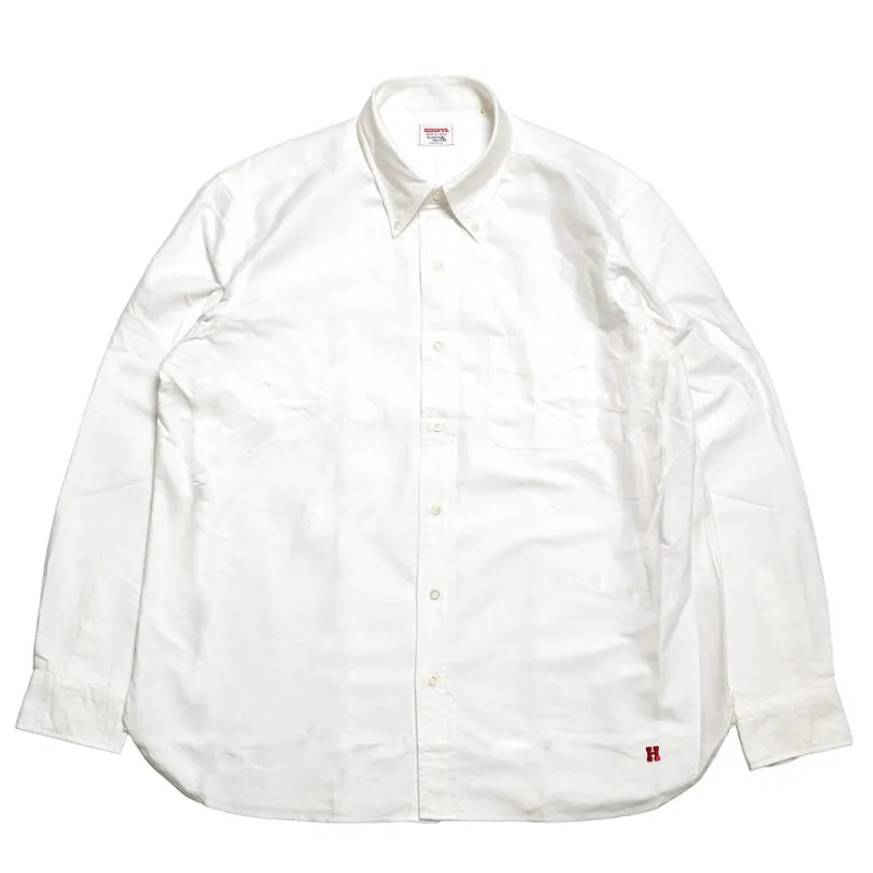 HINOYA - HINOYA EXCLUSIVE - KAMAKURA SHIRT - Classic Oxford BD Shirt - H-KS01 made by Hinoya
