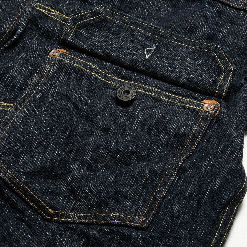 Burgus Plus - Natural Indigo - 1st Type Denim Jacket - 71928-XX sold by Burgus Plus product image thumbnail 5
