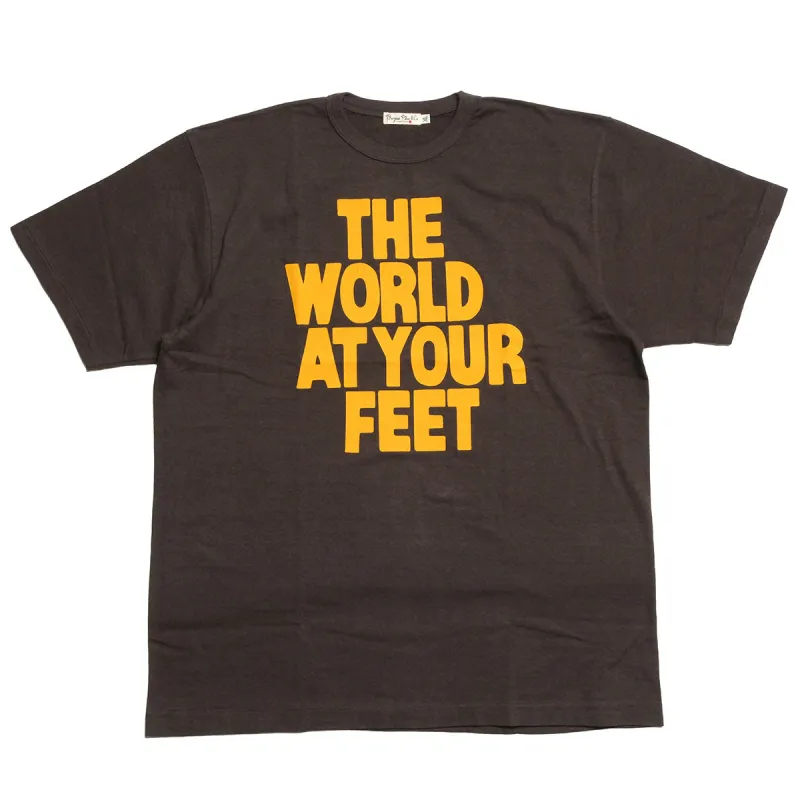 BURGUS PLUS - S/S Print T-Shirt - THE WORLD - BP26606 made by Burgus Plus