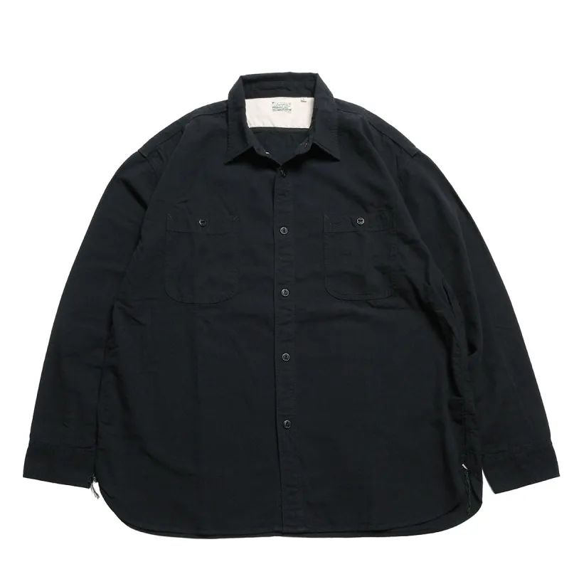 BURGUS PLUS - Beta Chambray Work Shirt - Wide Silhouette - HBP-300CHBWD made by Burgus Plus