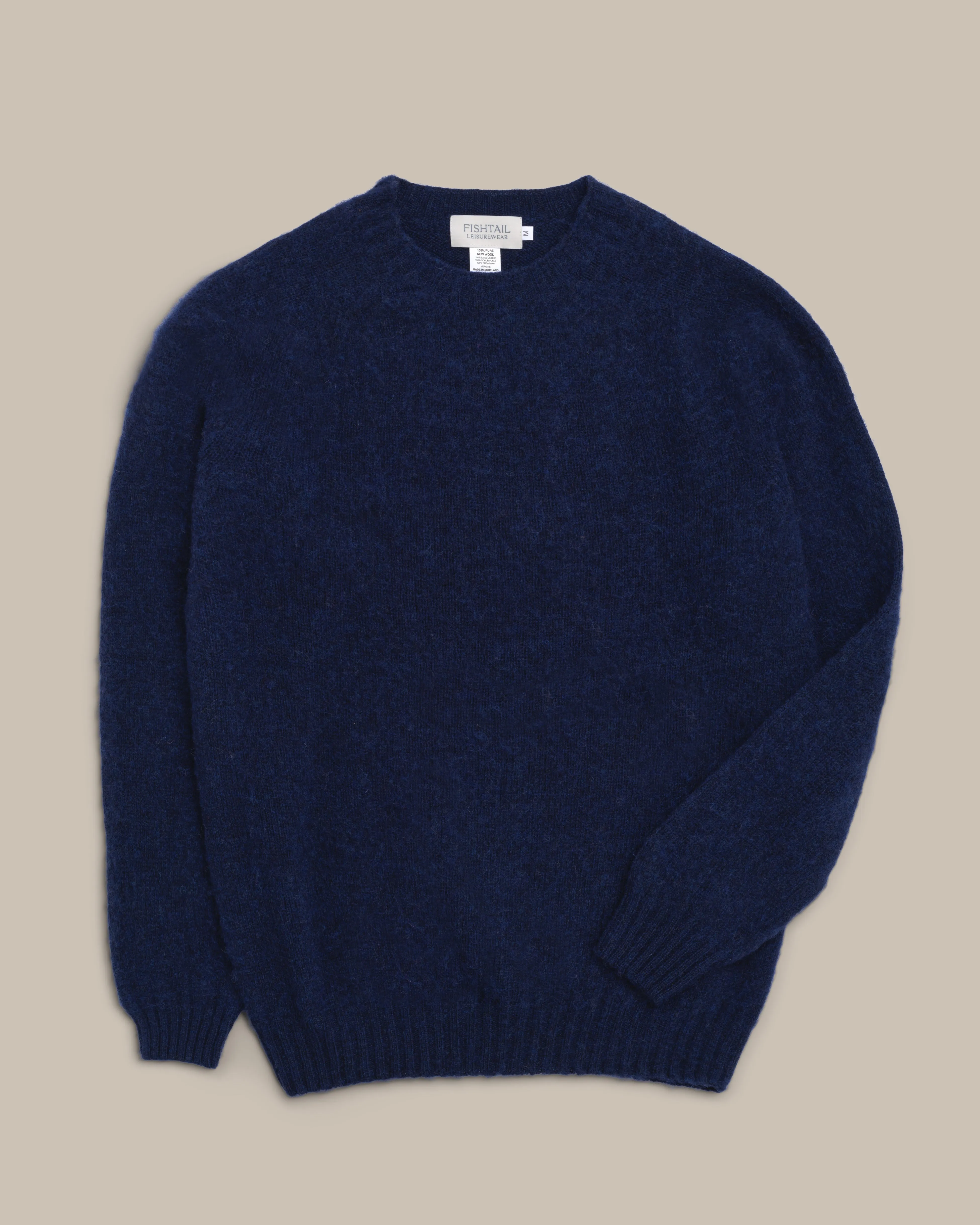 Fishtail Shaggy Jumper - Midnight Blue sold by Fishtail