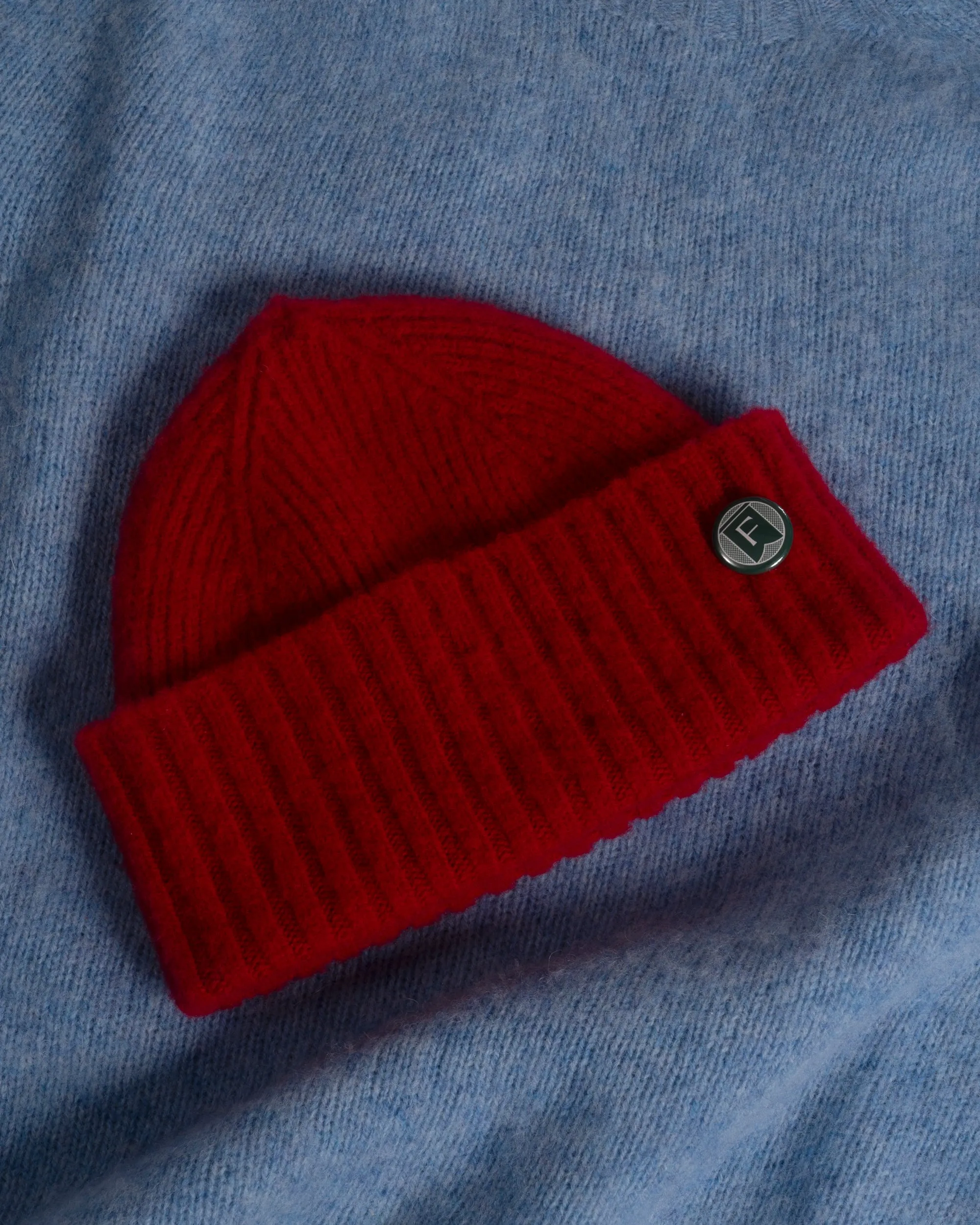 Fishtail Shaggy Beanie - Red sold by Fishtail product image thumbnail 2
