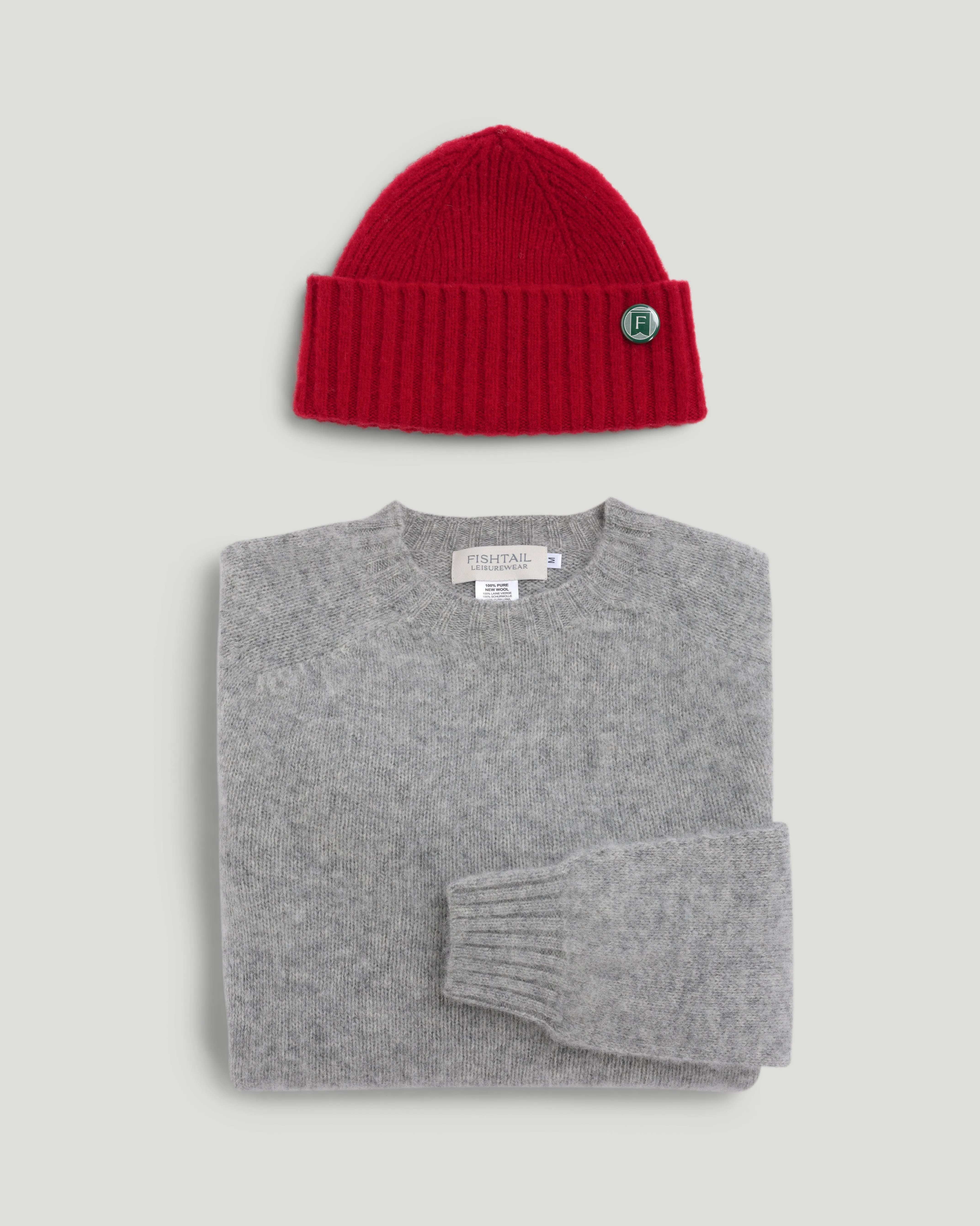 Fishtail Shaggy Beanie - Red sold by Fishtail product image thumbnail 5