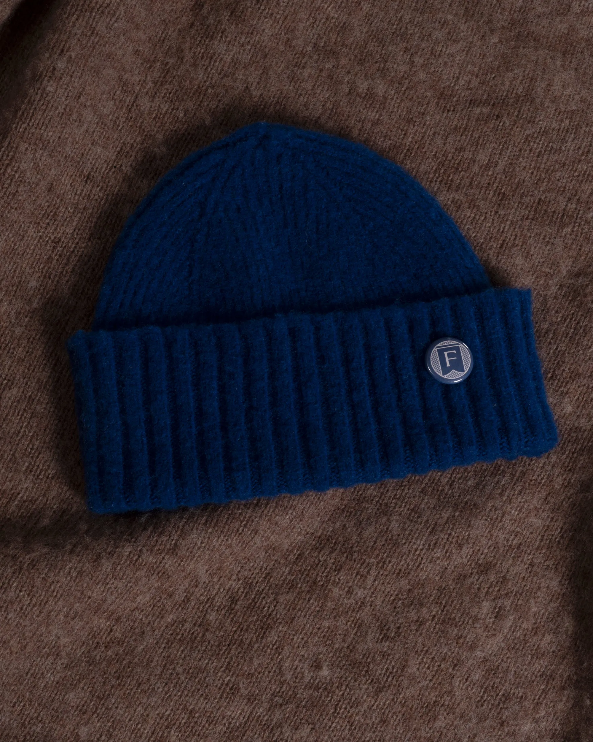 Fishtail Shaggy Beanie - Blue sold by Fishtail product image thumbnail 2
