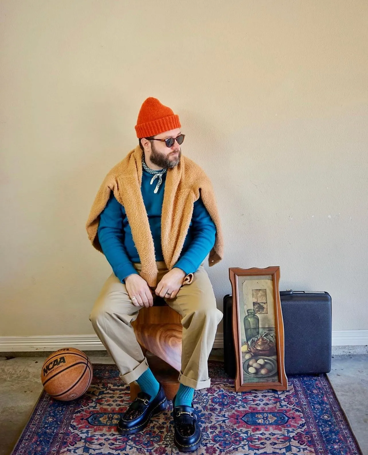 Fishtail Shaggy Beanie - Rust sold by Fishtail product image thumbnail 5