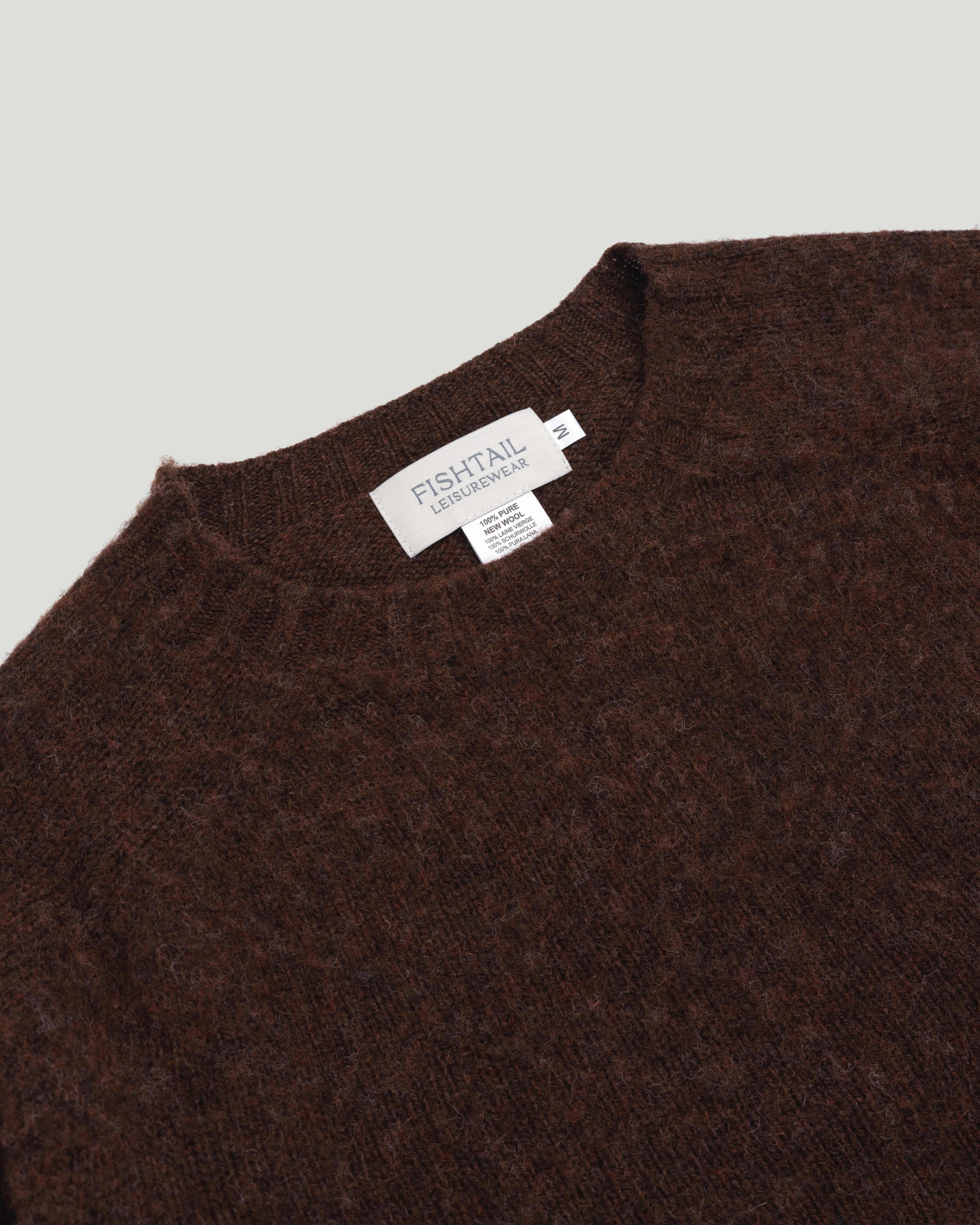 Fishtail Shaggy Jumper - Coffee sold by Fishtail product image thumbnail 3