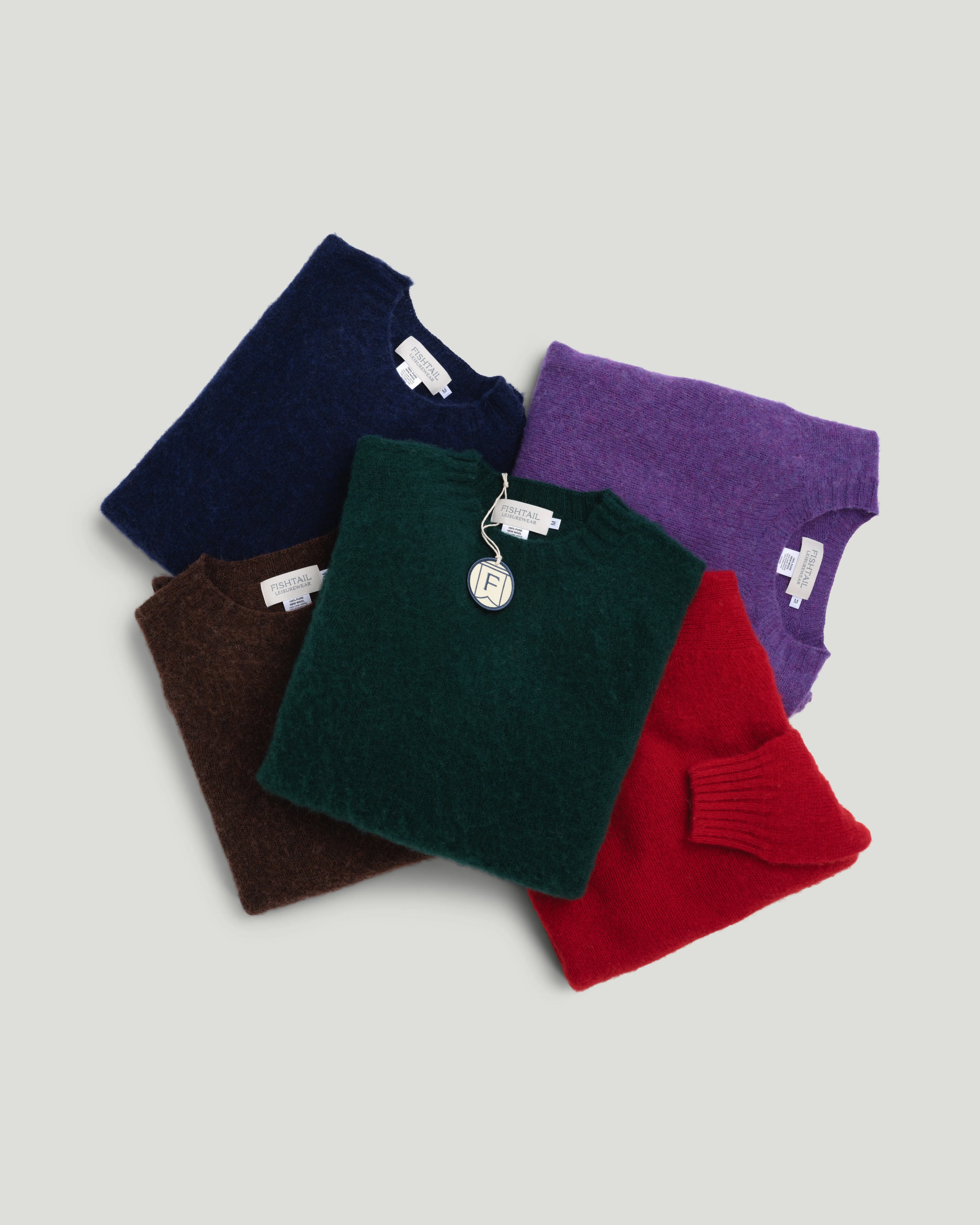 Fishtail Shaggy Jumper - Coffee sold by Fishtail product image thumbnail 5