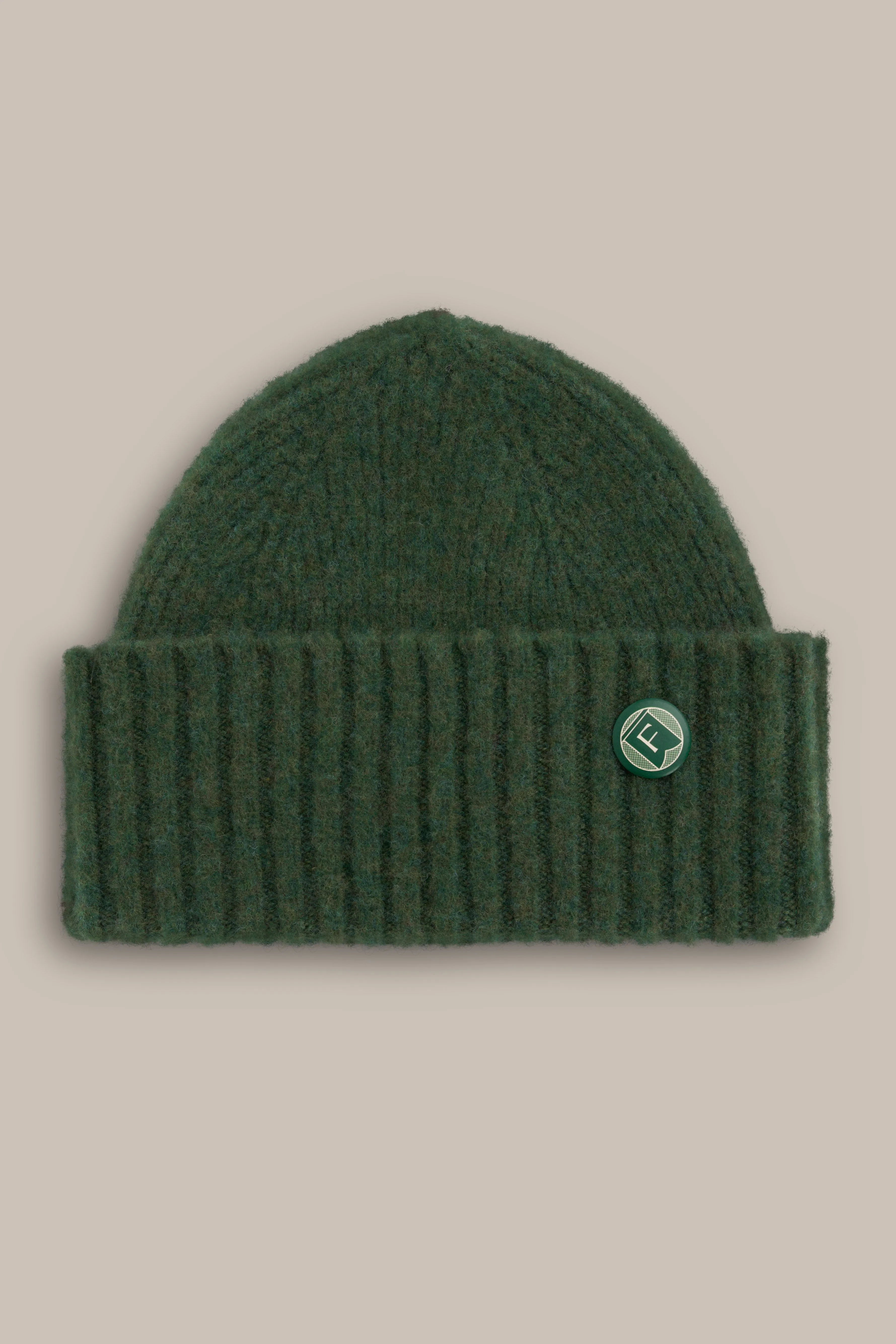 Fishtail Shaggy Beanie - Olive sold by Fishtail