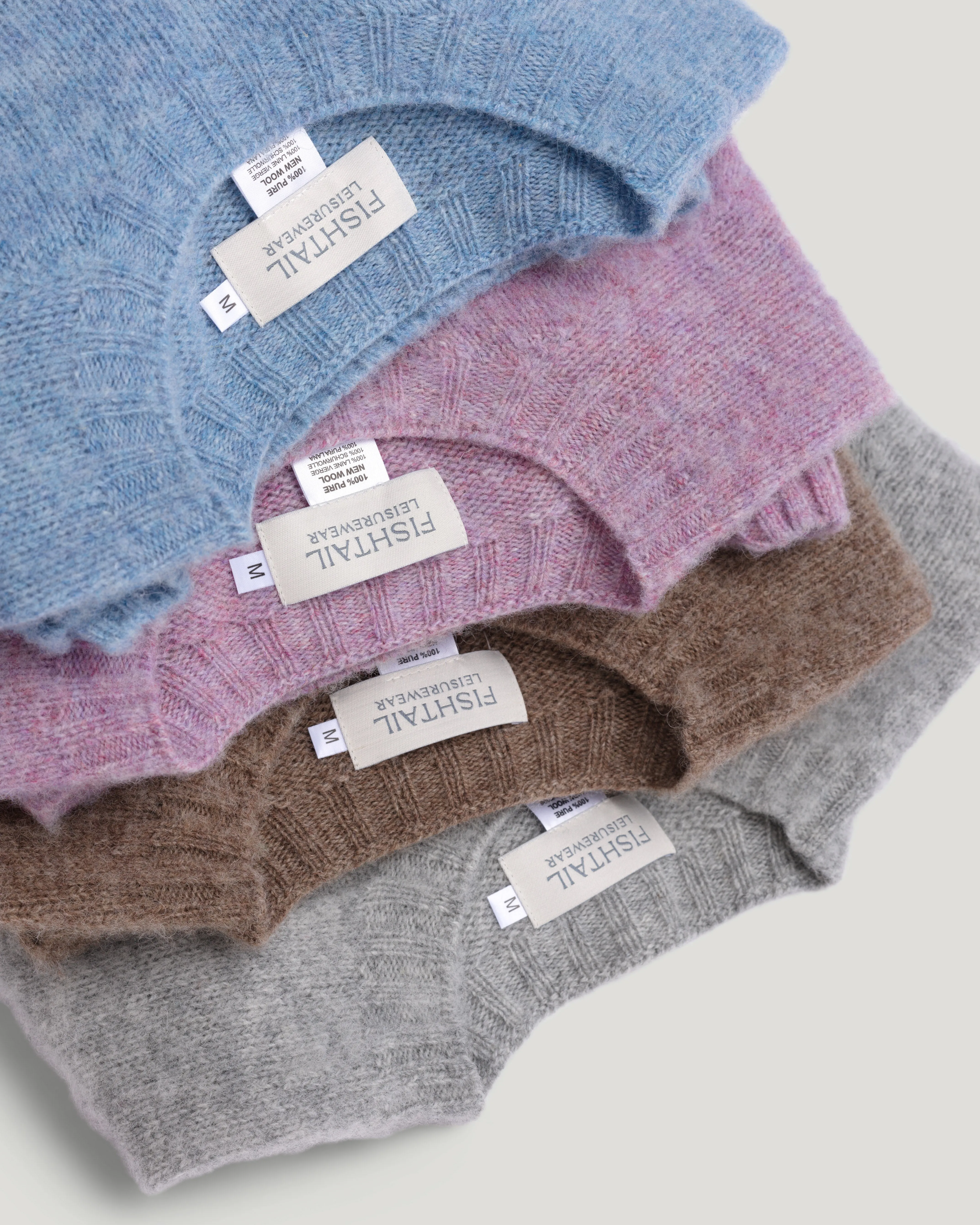 Fishtail Shaggy Jumper - Sky sold by Fishtail product image thumbnail 5