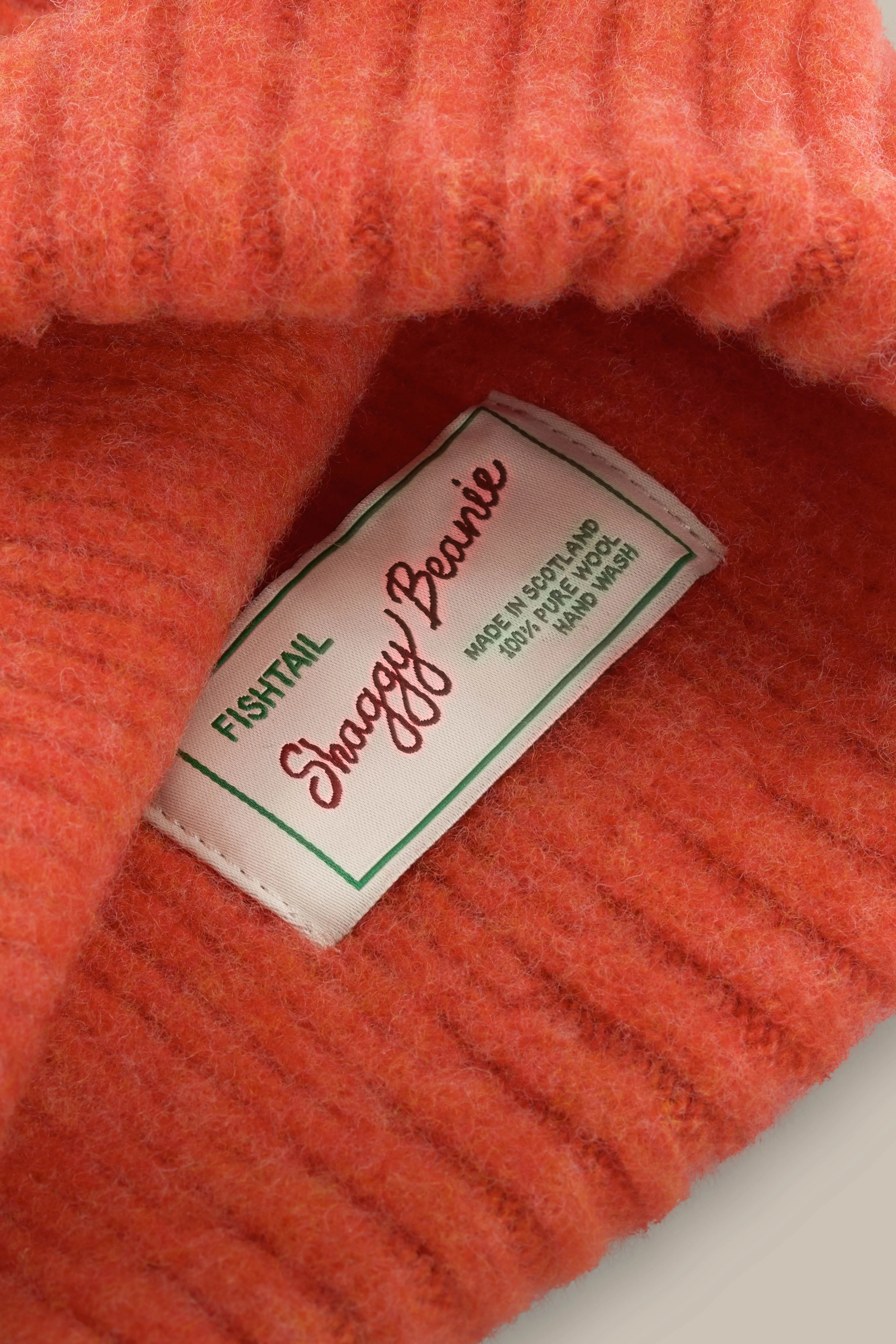 Fishtail Shaggy Beanie - Fire sold by Fishtail product image thumbnail 3