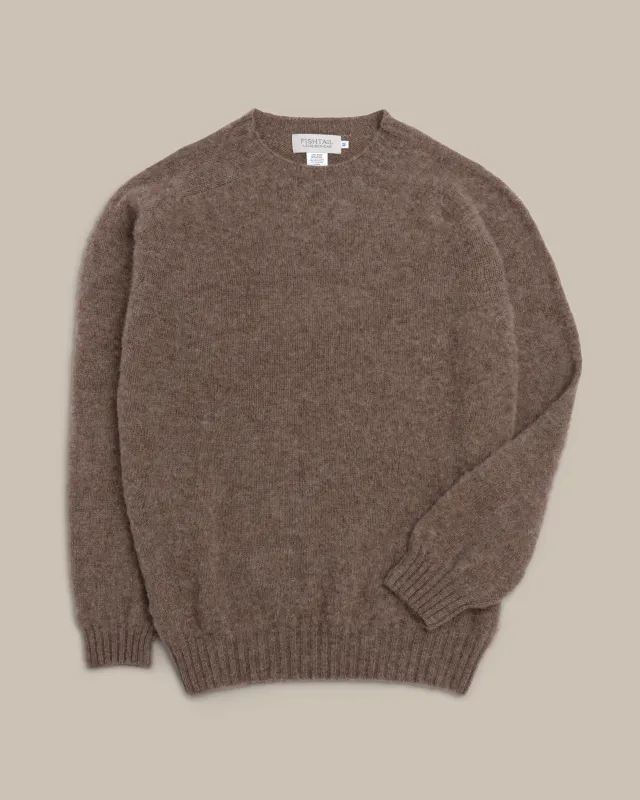 Fishtail Shaggy Jumper - Cappuccino sold by Fishtail