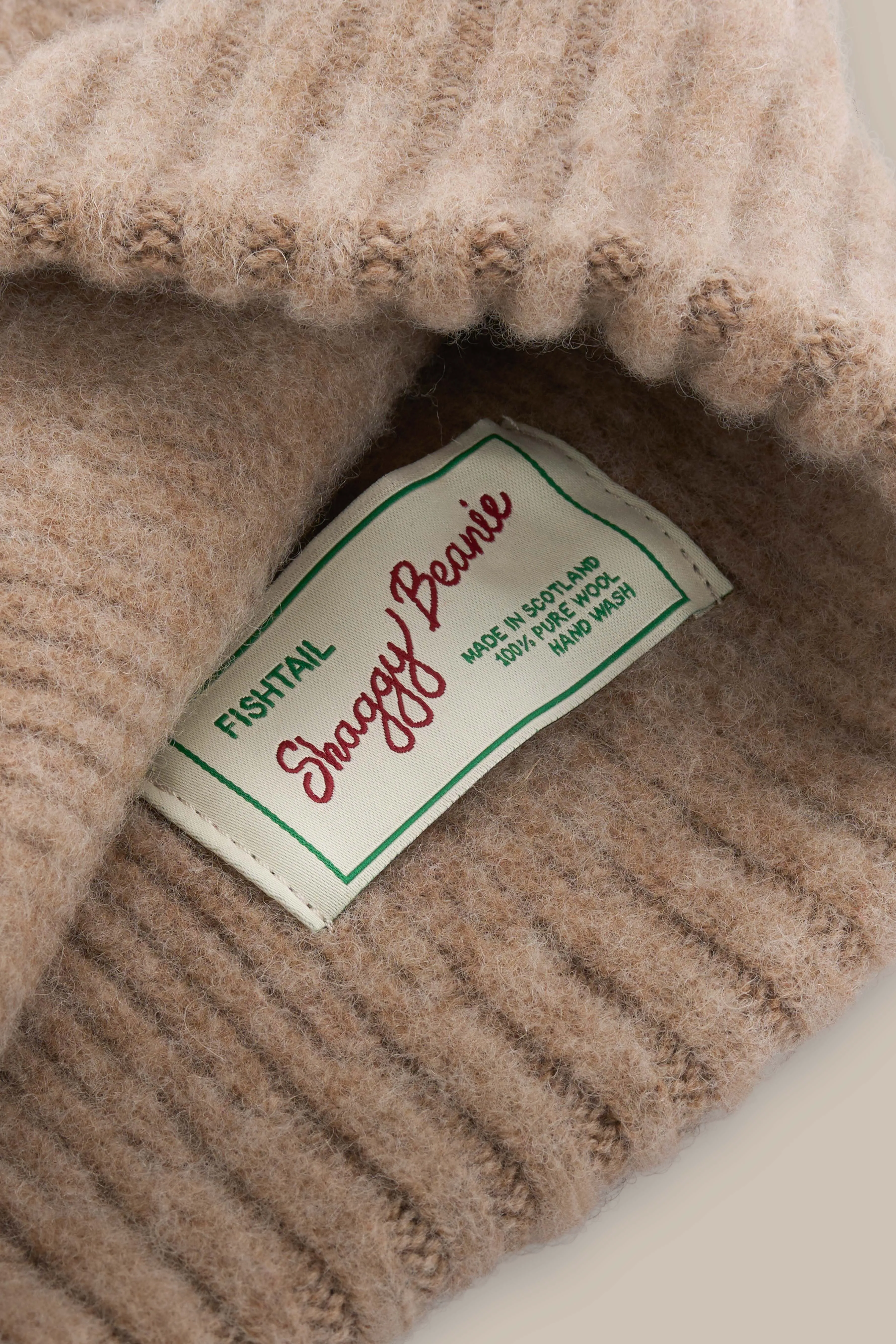 Fishtail Shaggy Beanie - Camel sold by Fishtail product image thumbnail 3