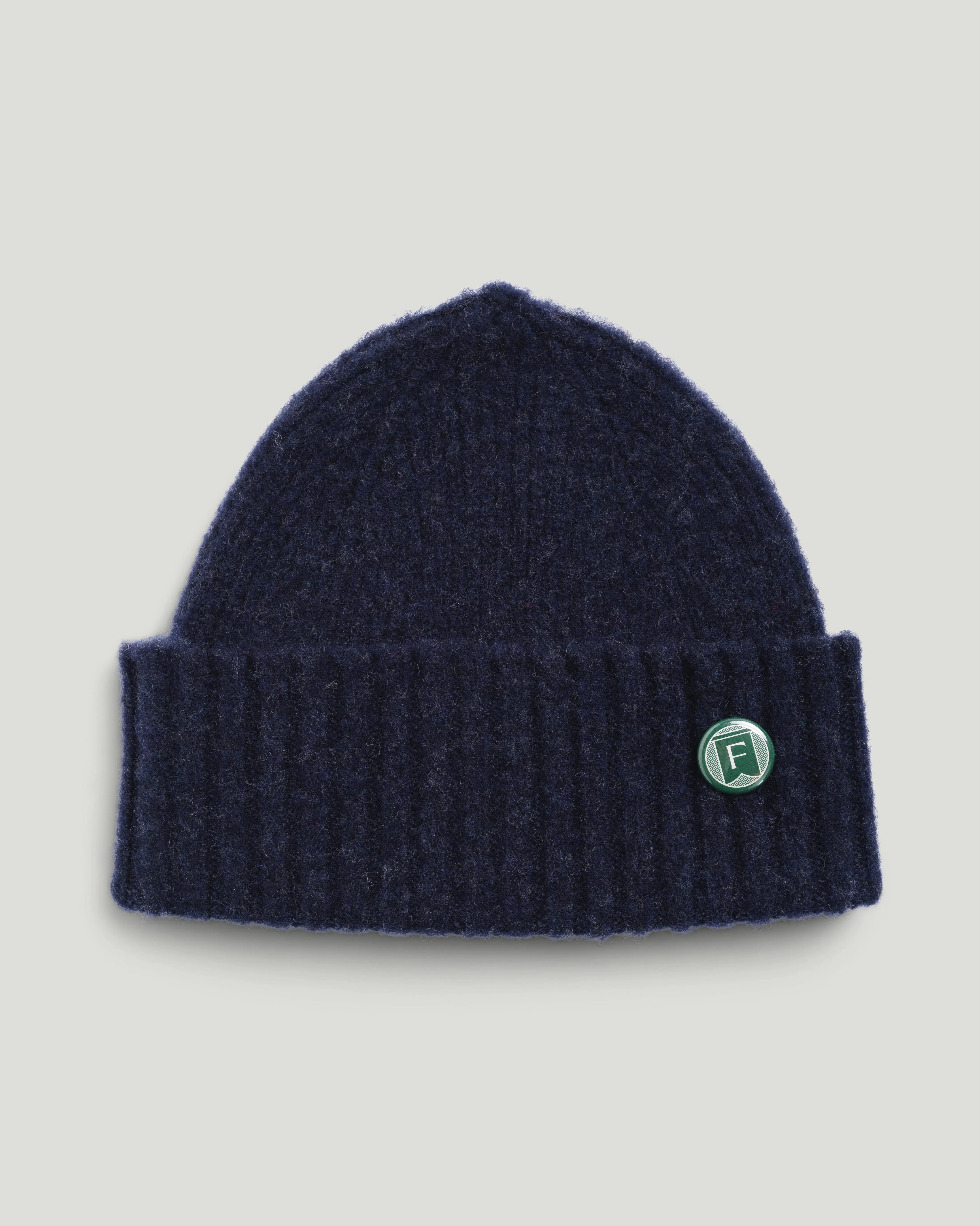 Fishtail Shaggy Beanie - Navy sold by Fishtail product image thumbnail 5