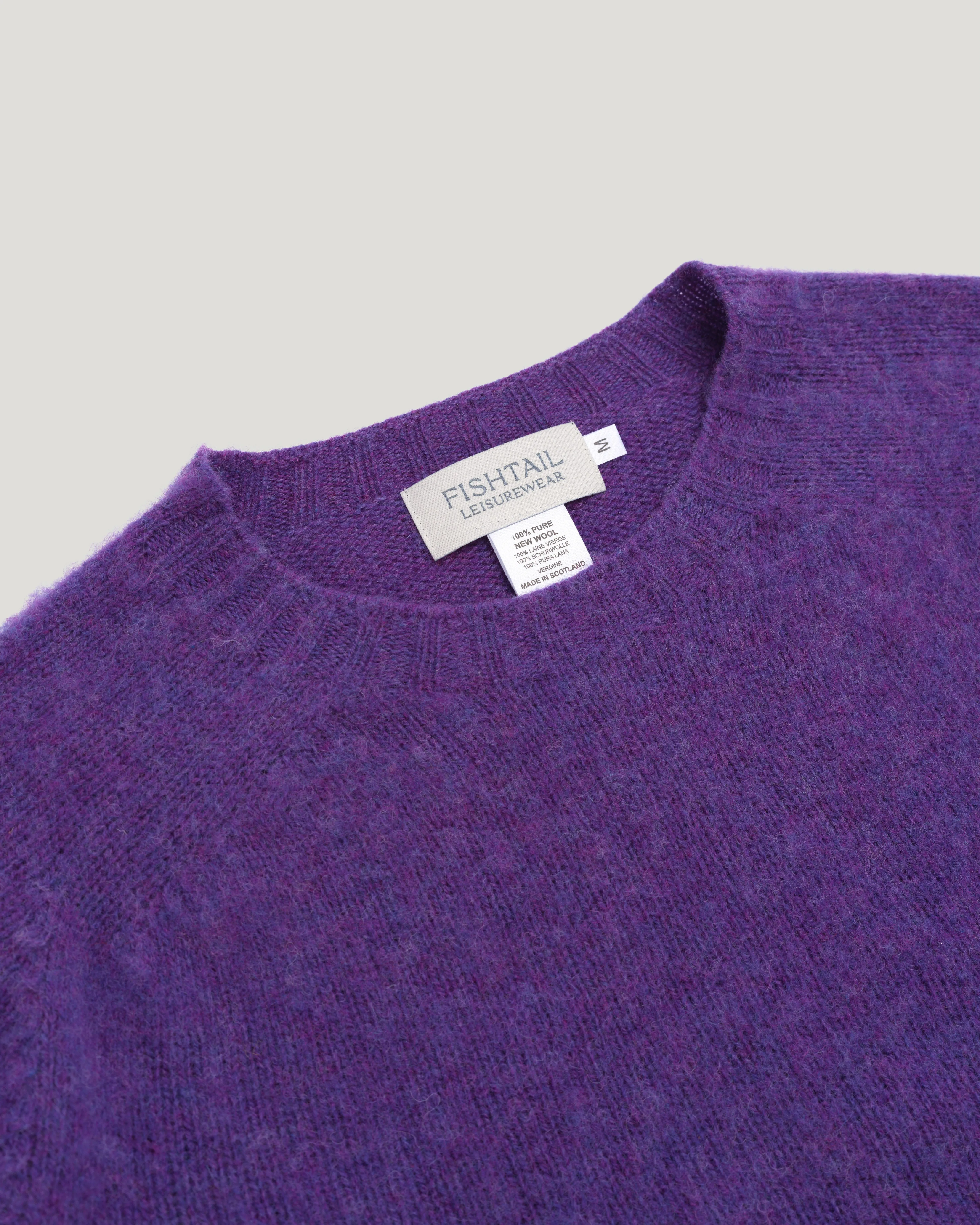 Fishtail Shaggy Jumper - Purple sold by Fishtail product image thumbnail 2