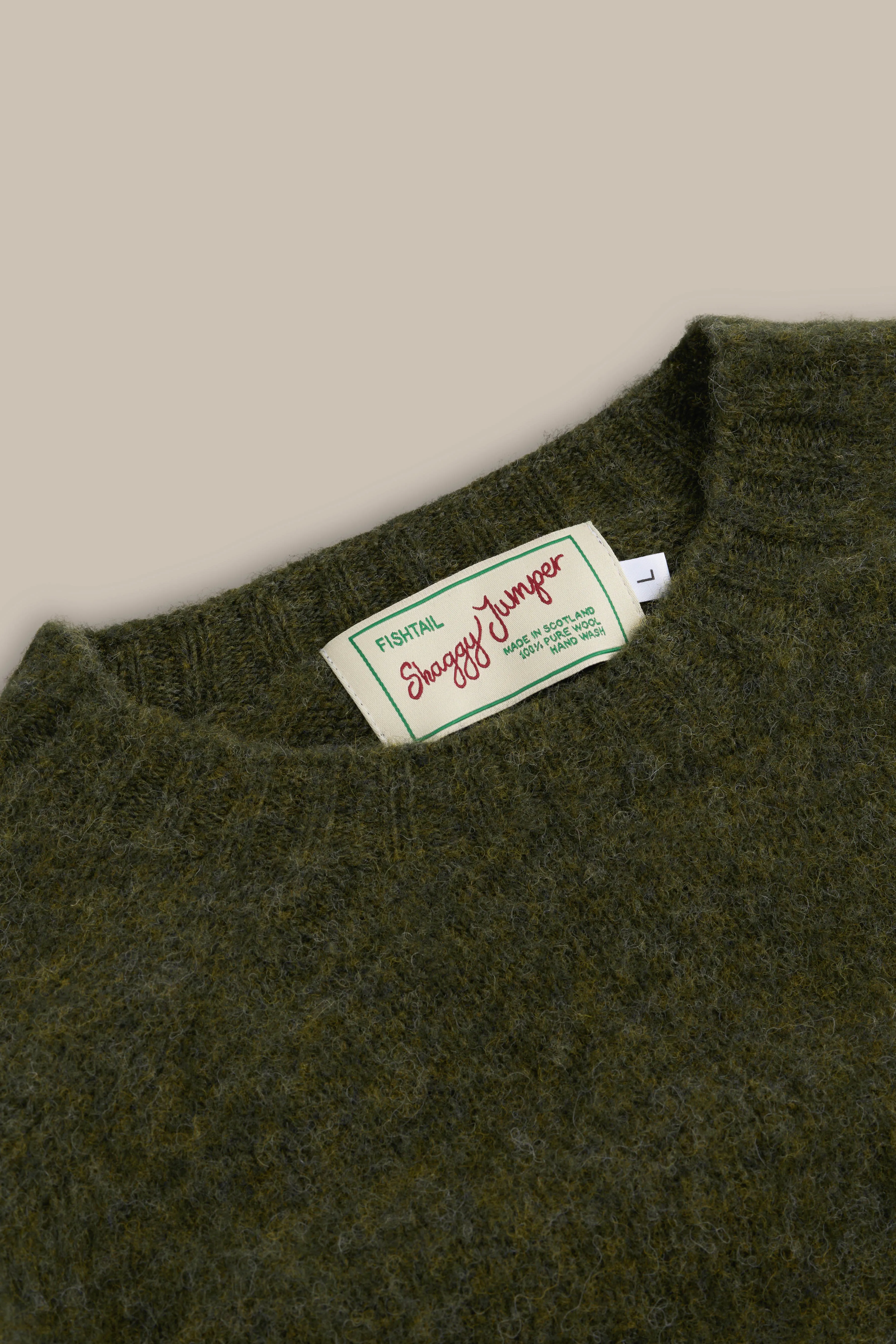 Fishtail Shaggy Jumper - Forest sold by Fishtail product image thumbnail 2