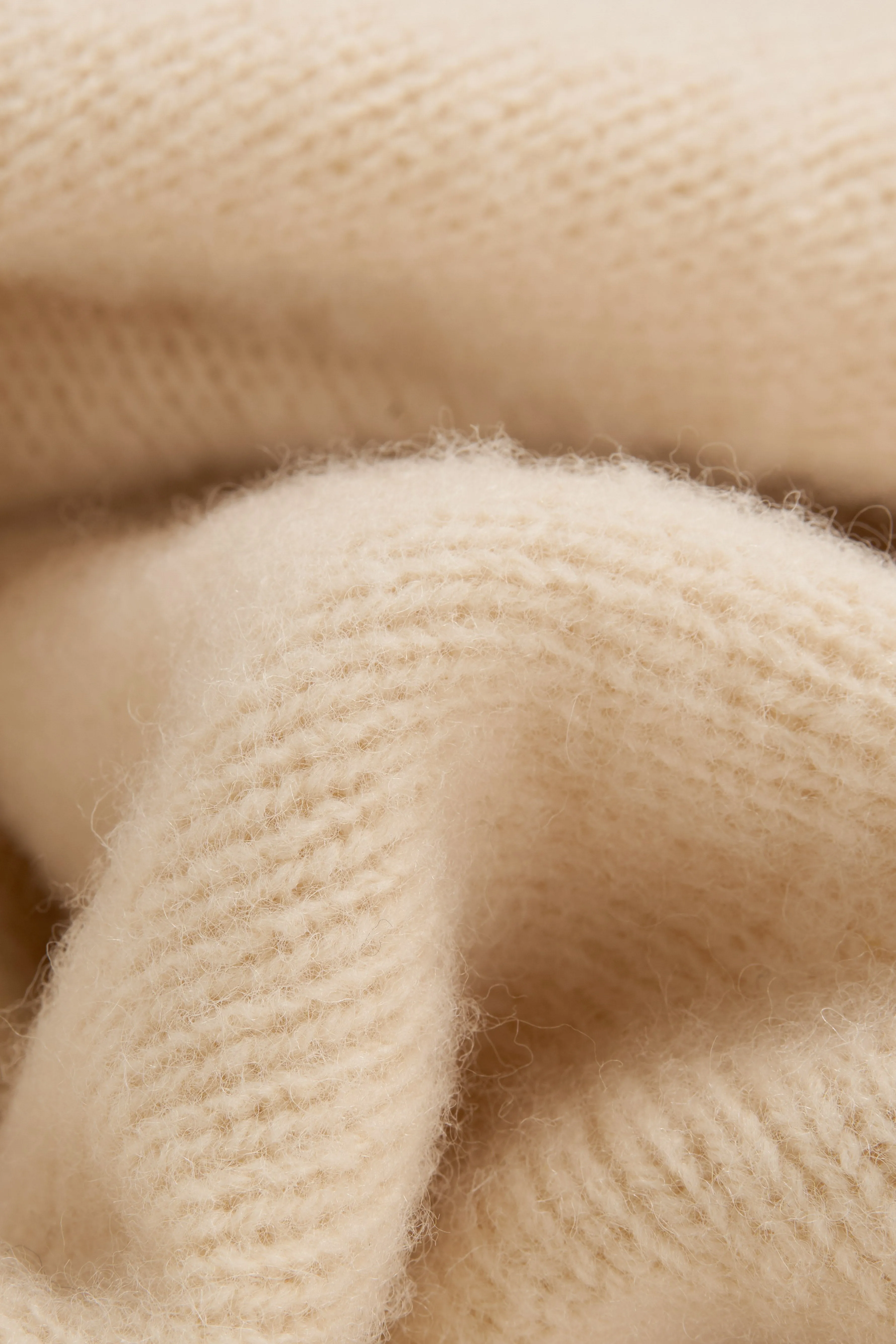 Fishtail Shaggy Jumper - Ecru sold by Fishtail product image thumbnail 3