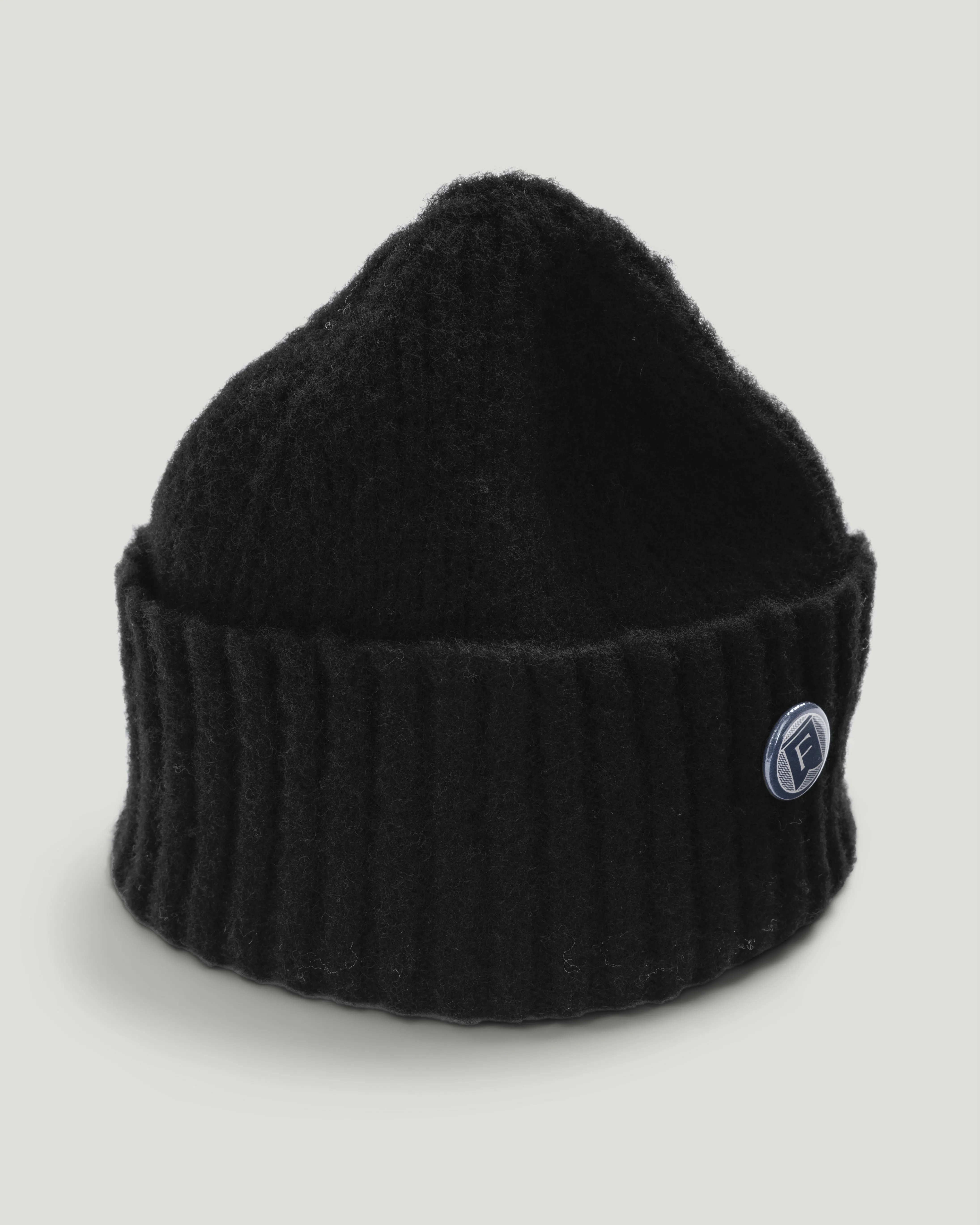 Fishtail Shaggy Beanie - Black sold by Fishtail product image thumbnail 2