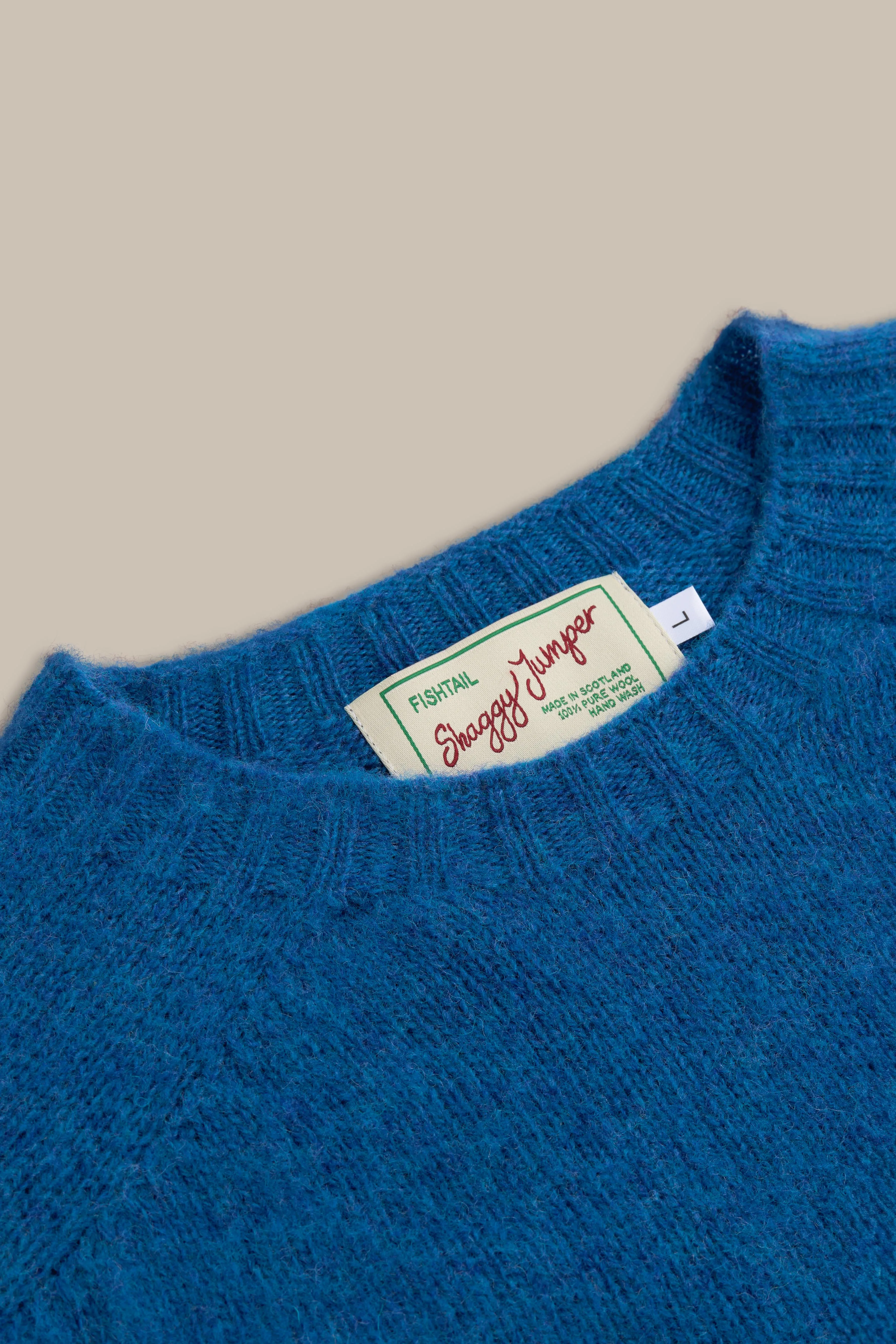 Fishtail Shaggy Jumper - Blue sold by Fishtail product image thumbnail 2