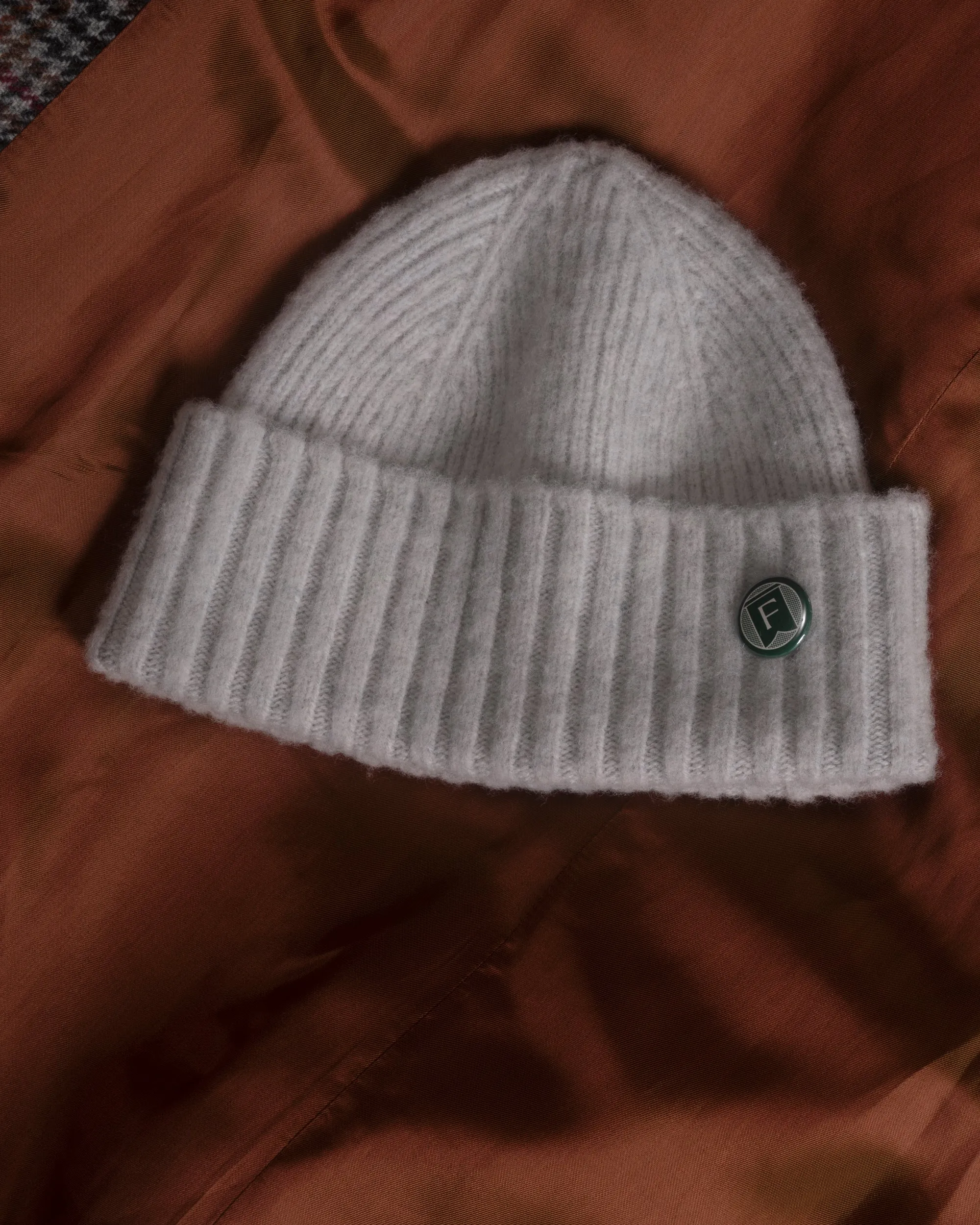 Fishtail Shaggy Beanie - Cloud sold by Fishtail product image thumbnail 5