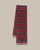 Fishtail Brushed Lambswool Scarf - Tartan sold by Fishtail