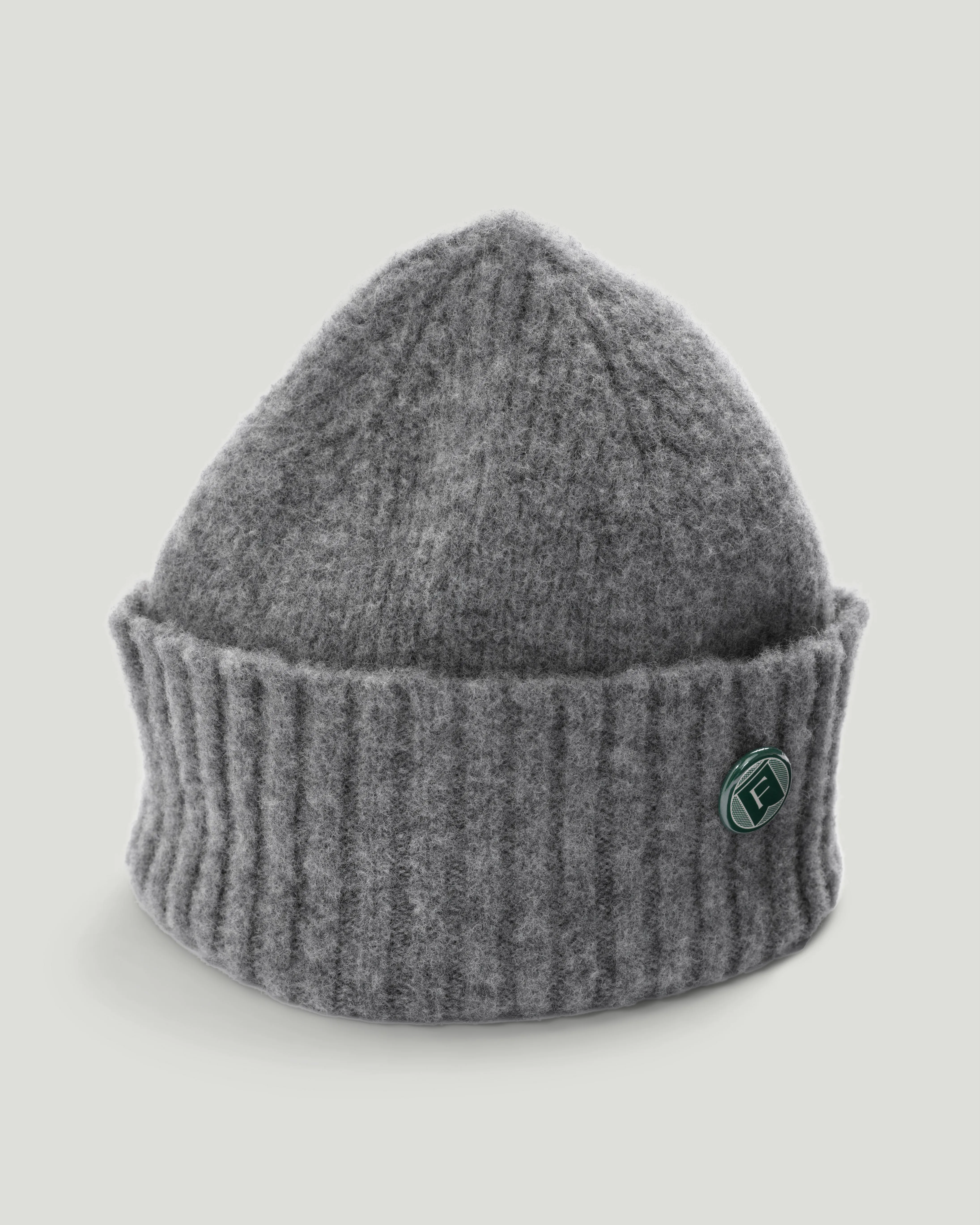 Fishtail Shaggy Beanie - Grey sold by Fishtail product image thumbnail 3