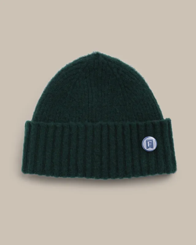 Fishtail Shaggy Beanie - Bottle Green sold by Fishtail