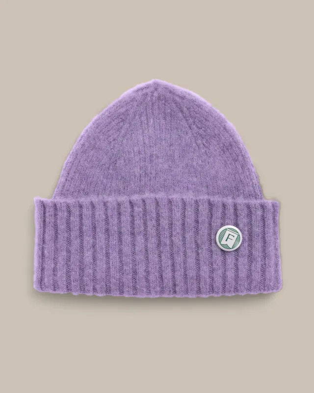 Fishtail Shaggy Beanie - Lilac sold by Fishtail