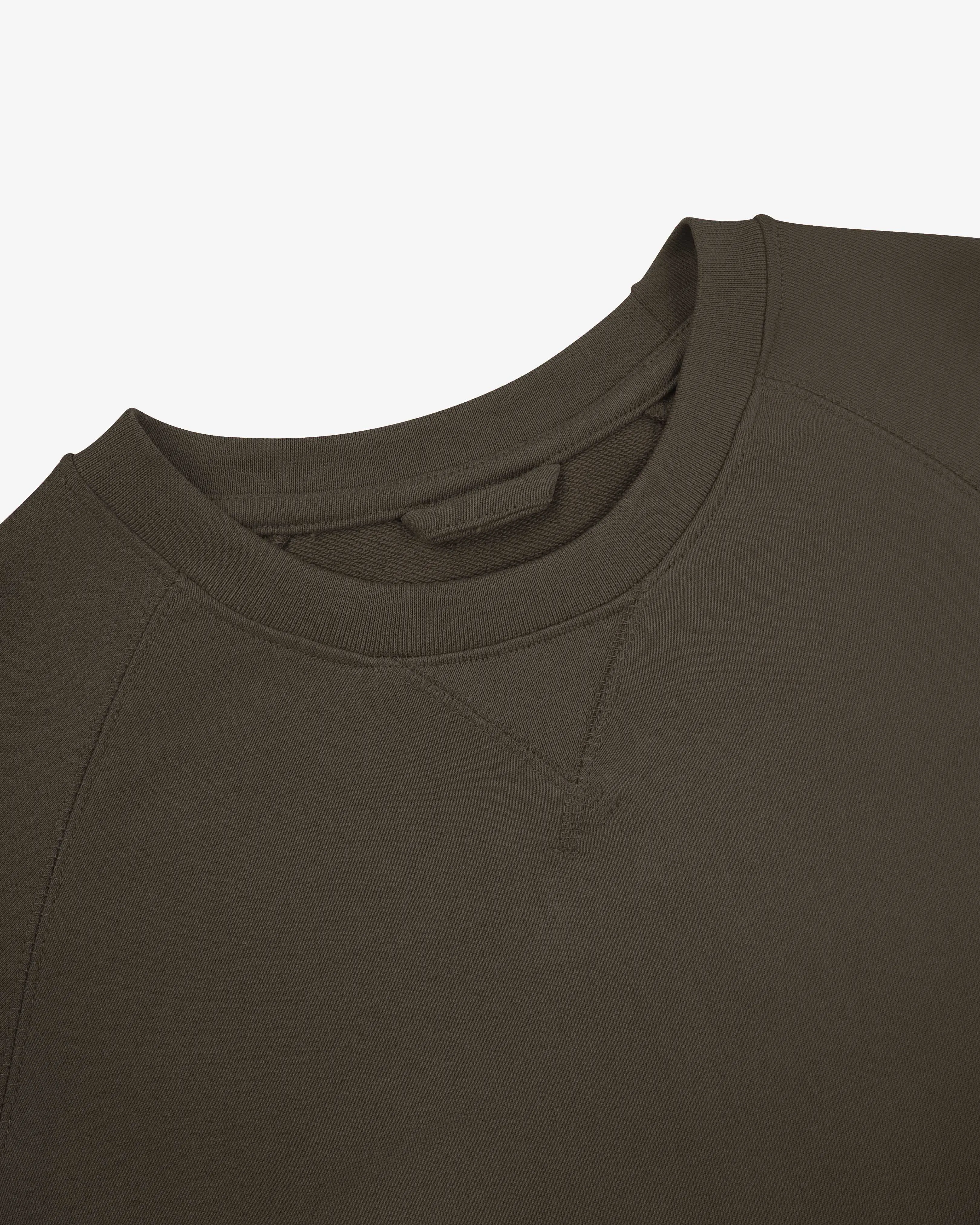 7005 Essential sweatshirt - dark taupe sold by uskees product image thumbnail 3