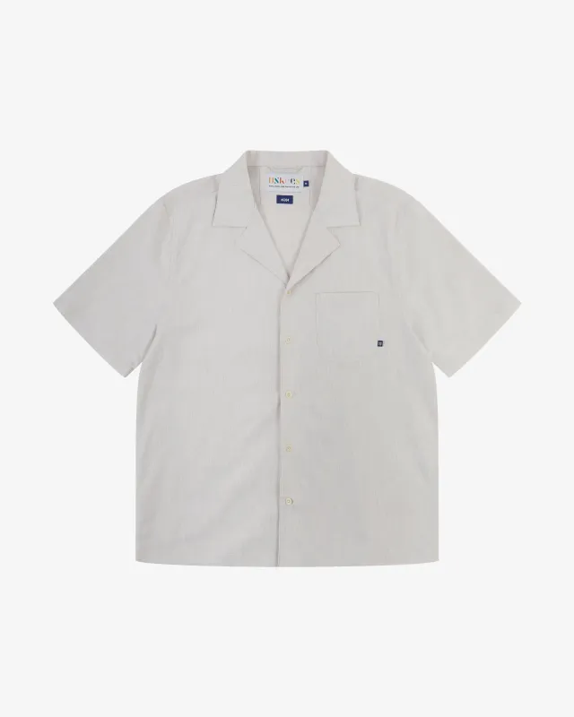 6004 Cuban shirt - ecru made by uskees