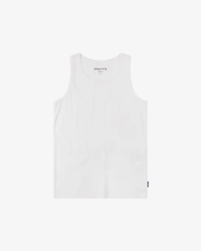 7014 Workout Vest - white made by uskees