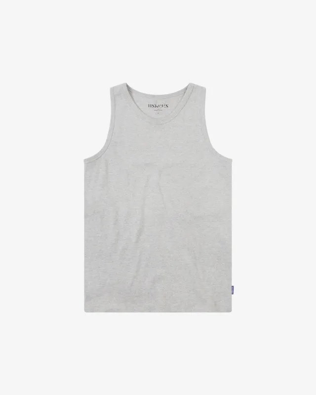 7014 Workout Vest - grey marl made by uskees