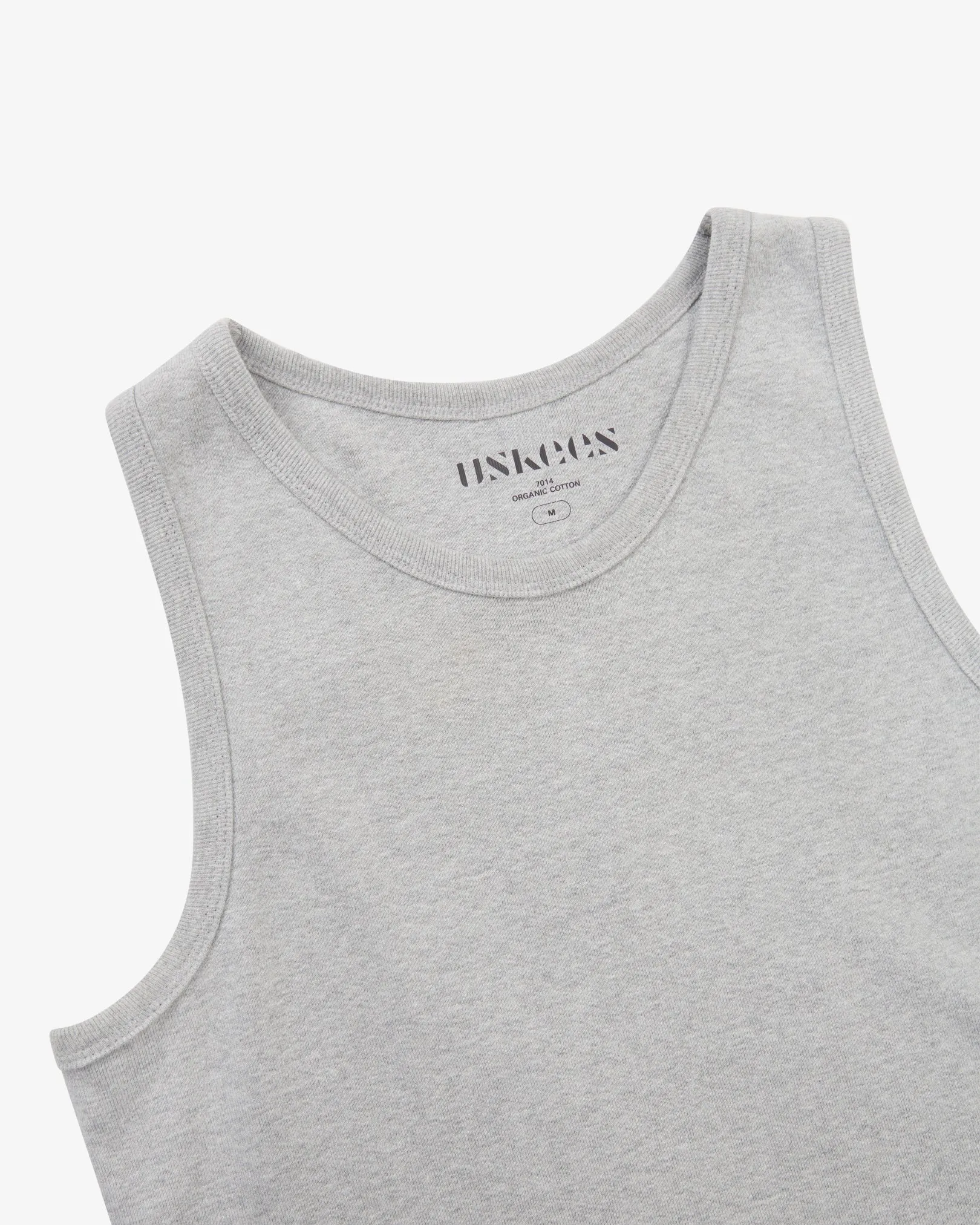 7014 Workout Vest - grey marl sold by uskees product image thumbnail 3