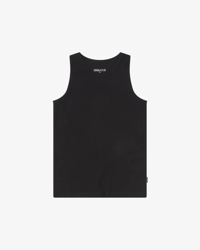 7014 Workout Vest - faded black made by uskees