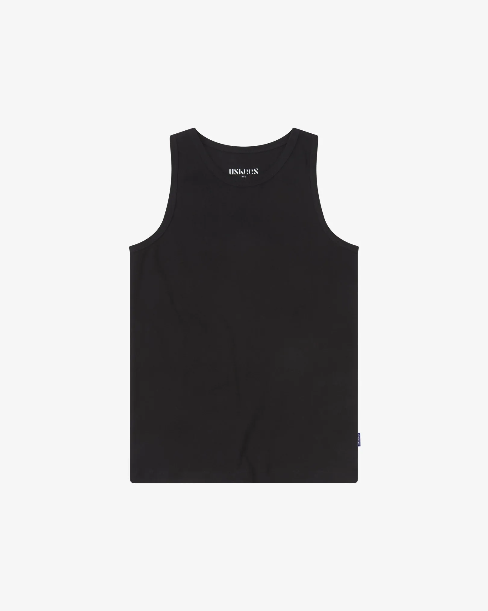 7014 Workout Vest - faded black sold by uskees