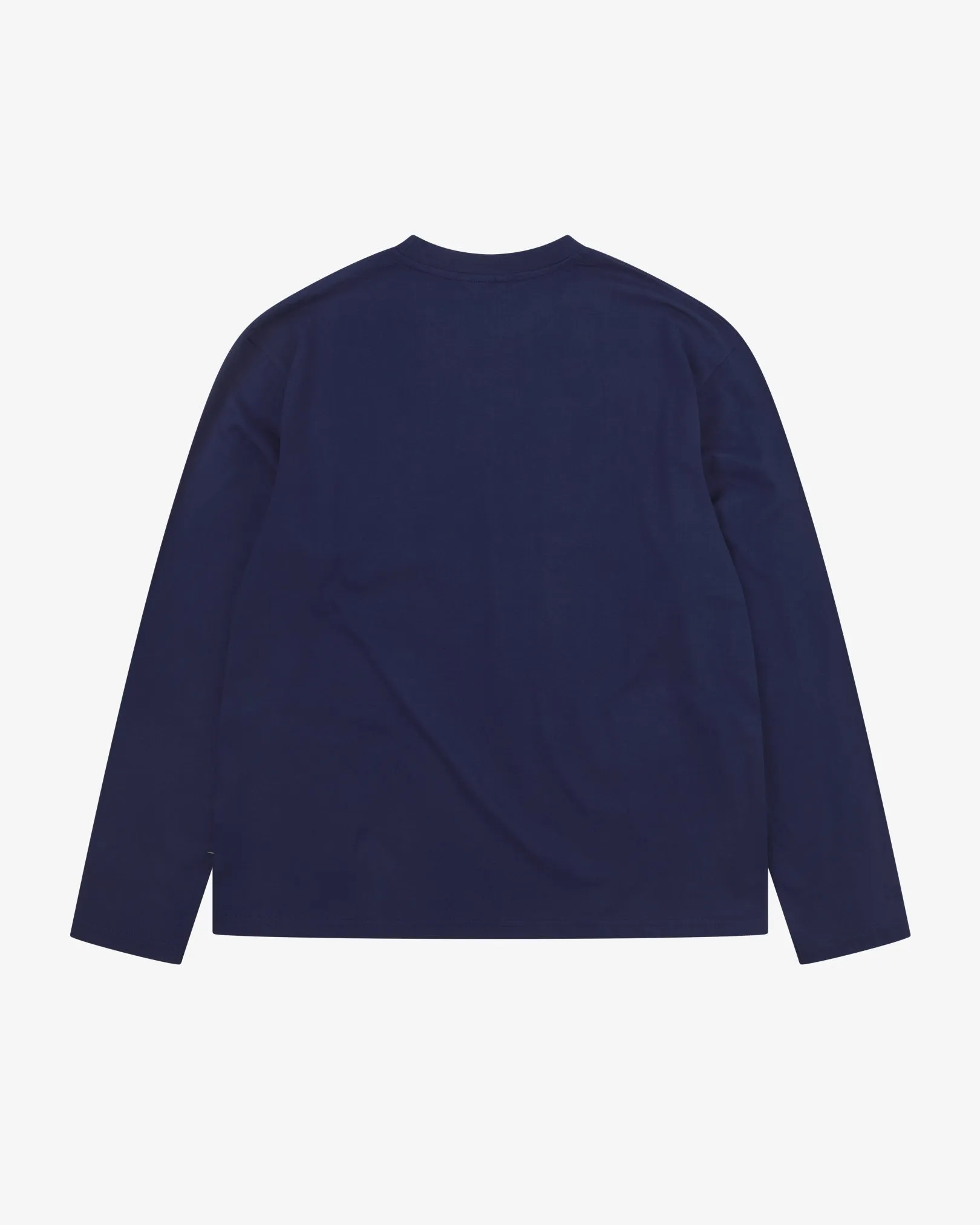 7010 Essential long sleeve t-shirt - deep indigo sold by uskees product image thumbnail 2