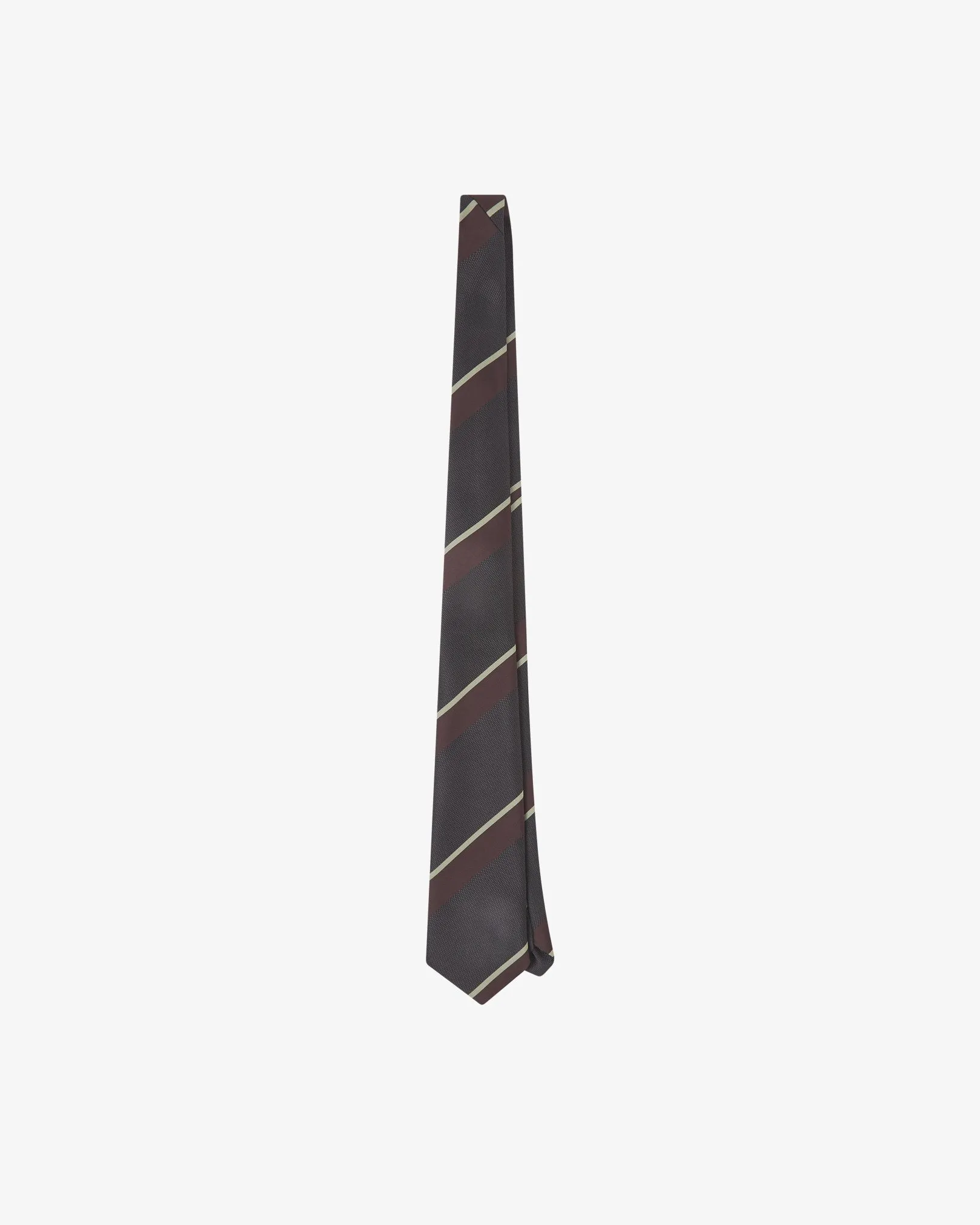 4014 Repp Tie - charcoal sold by uskees product image thumbnail 2