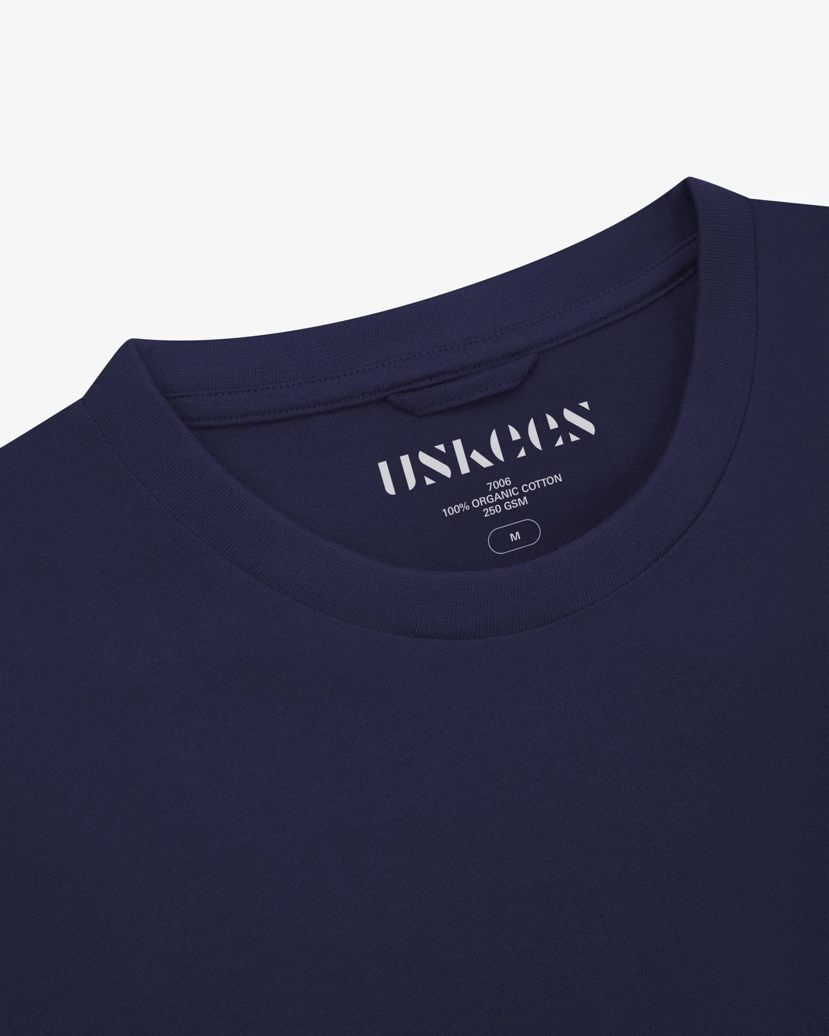 7006 Essential t-shirt - deep indigo sold by uskees product image thumbnail 3