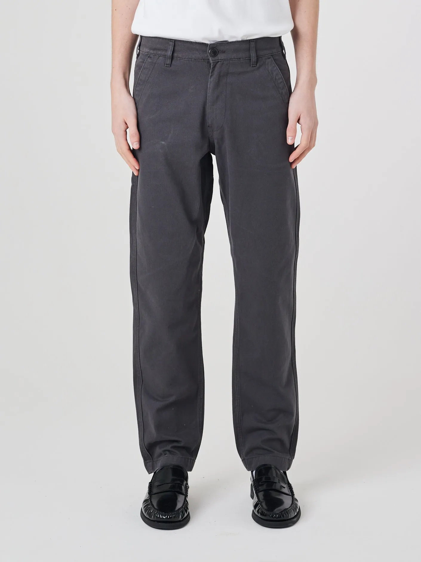 5005 Twill workwear pants - charcoal sold by uskees product image thumbnail 2