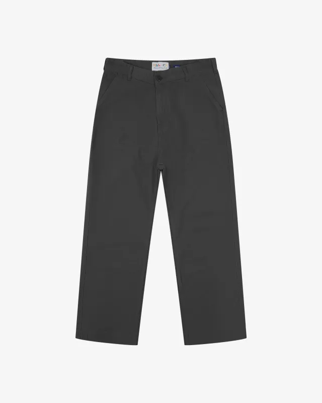 5016 Twill commuter pants - charcoal made by uskees