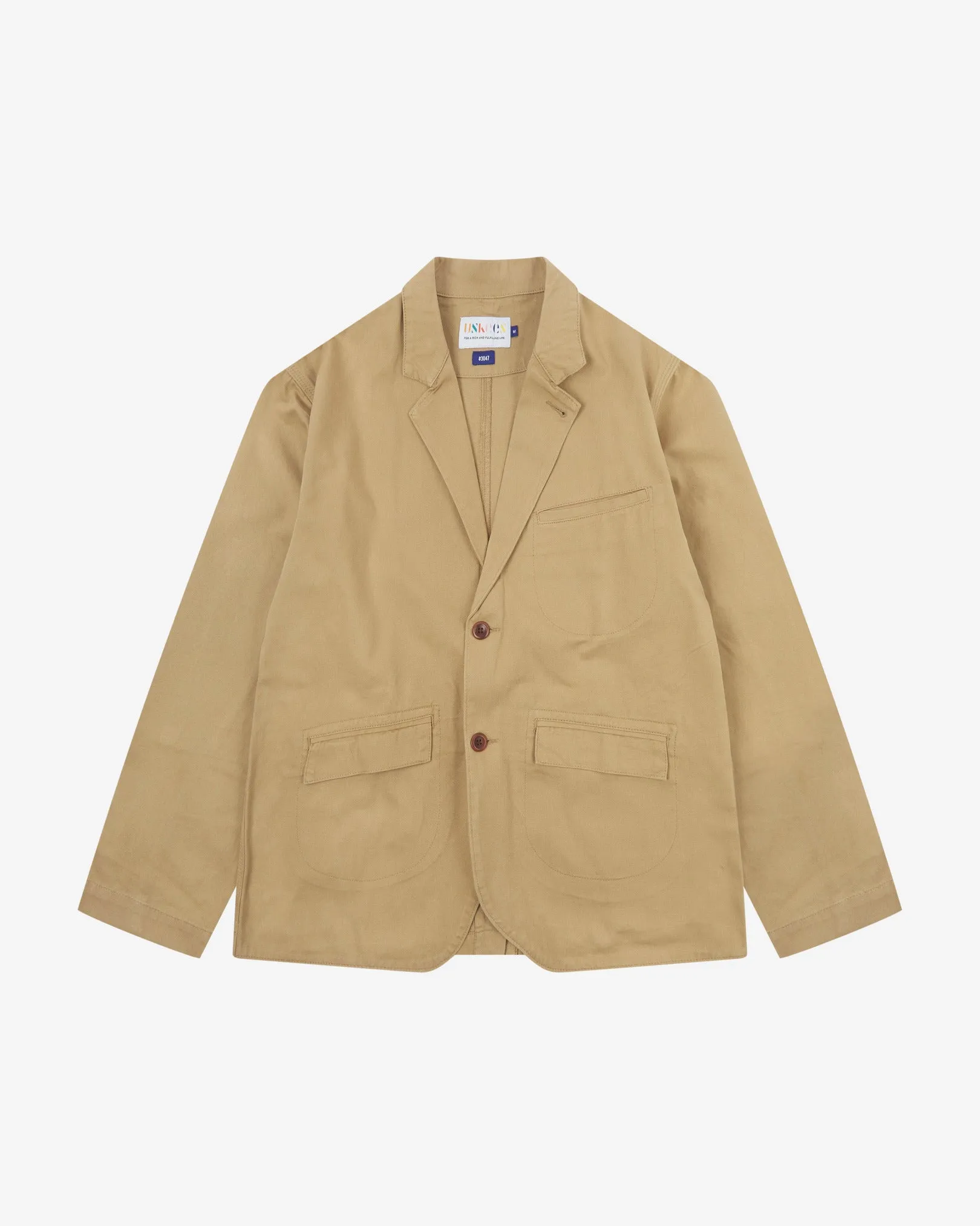 3047 Docklands blazer - khaki sold by uskees