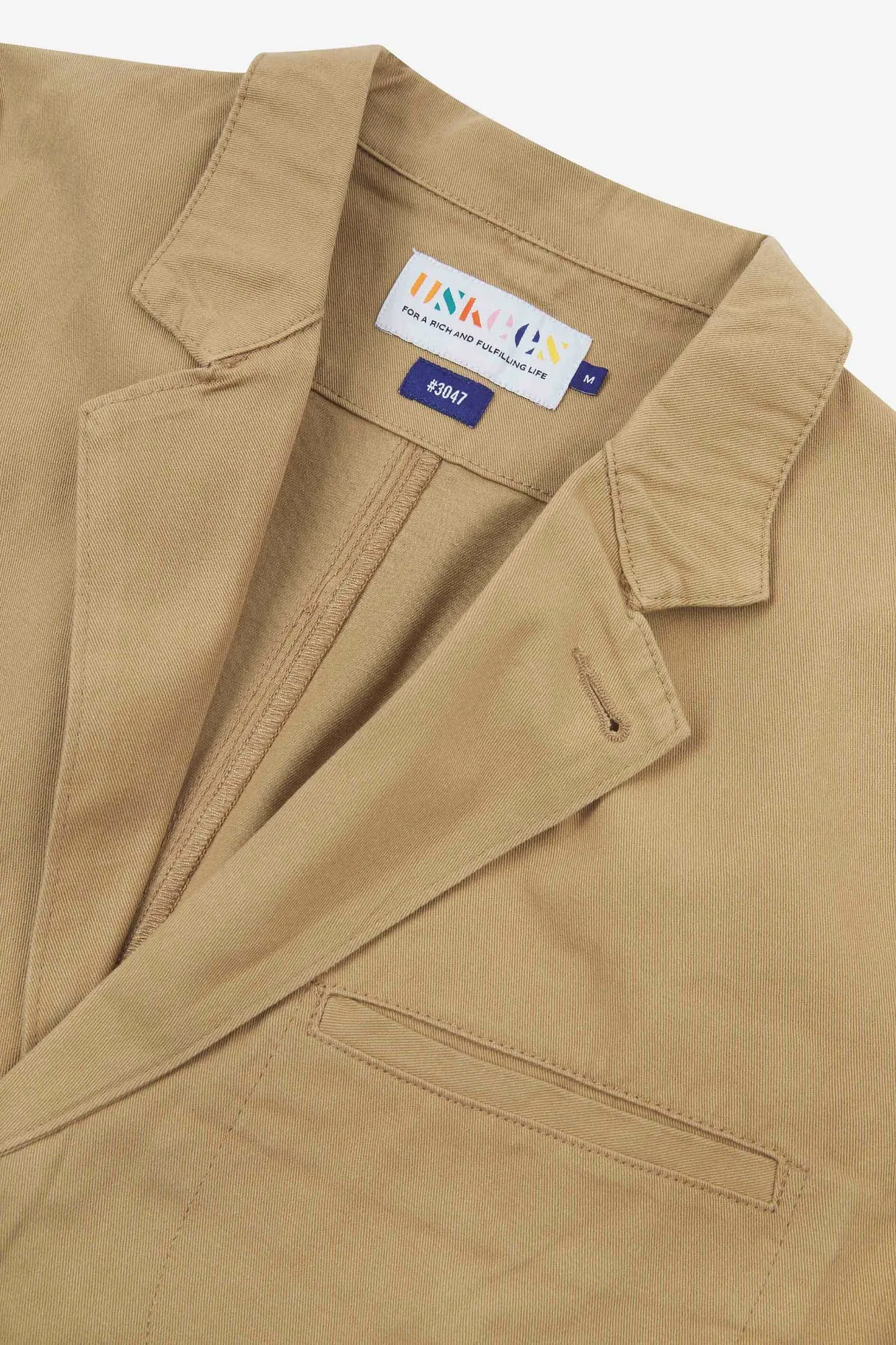 3047 Docklands blazer - khaki sold by uskees product image thumbnail 4