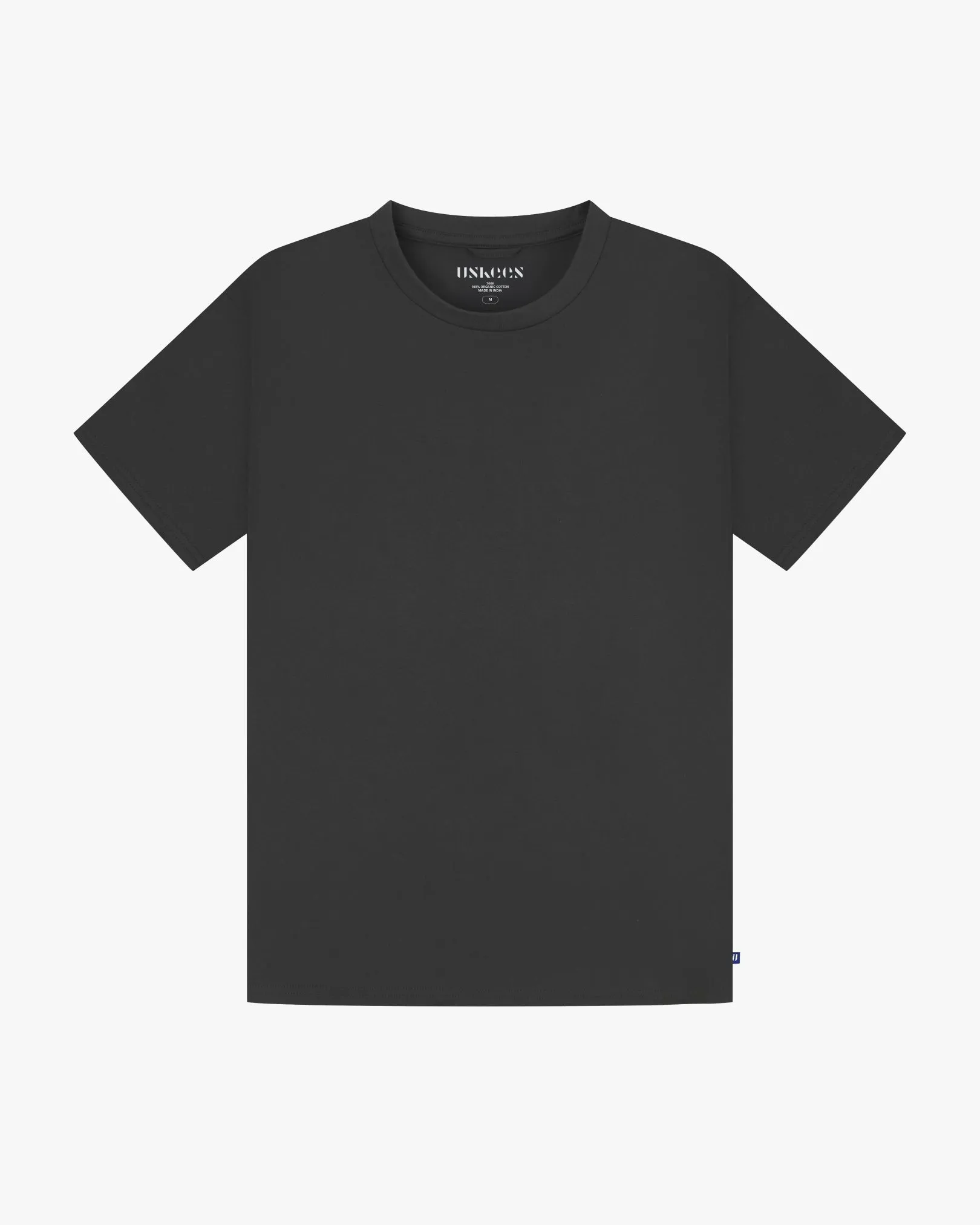7006 Essential t-shirt - faded black sold by uskees