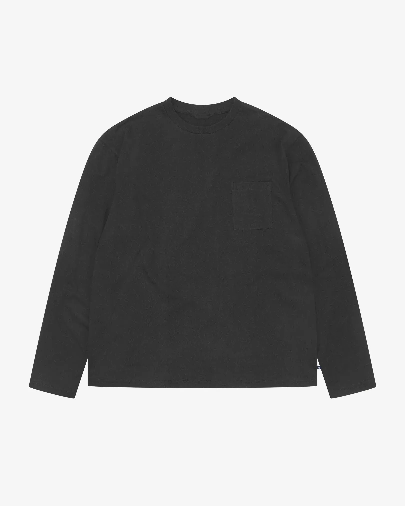 7010 Essential long sleeve t-shirt - faded black sold by uskees