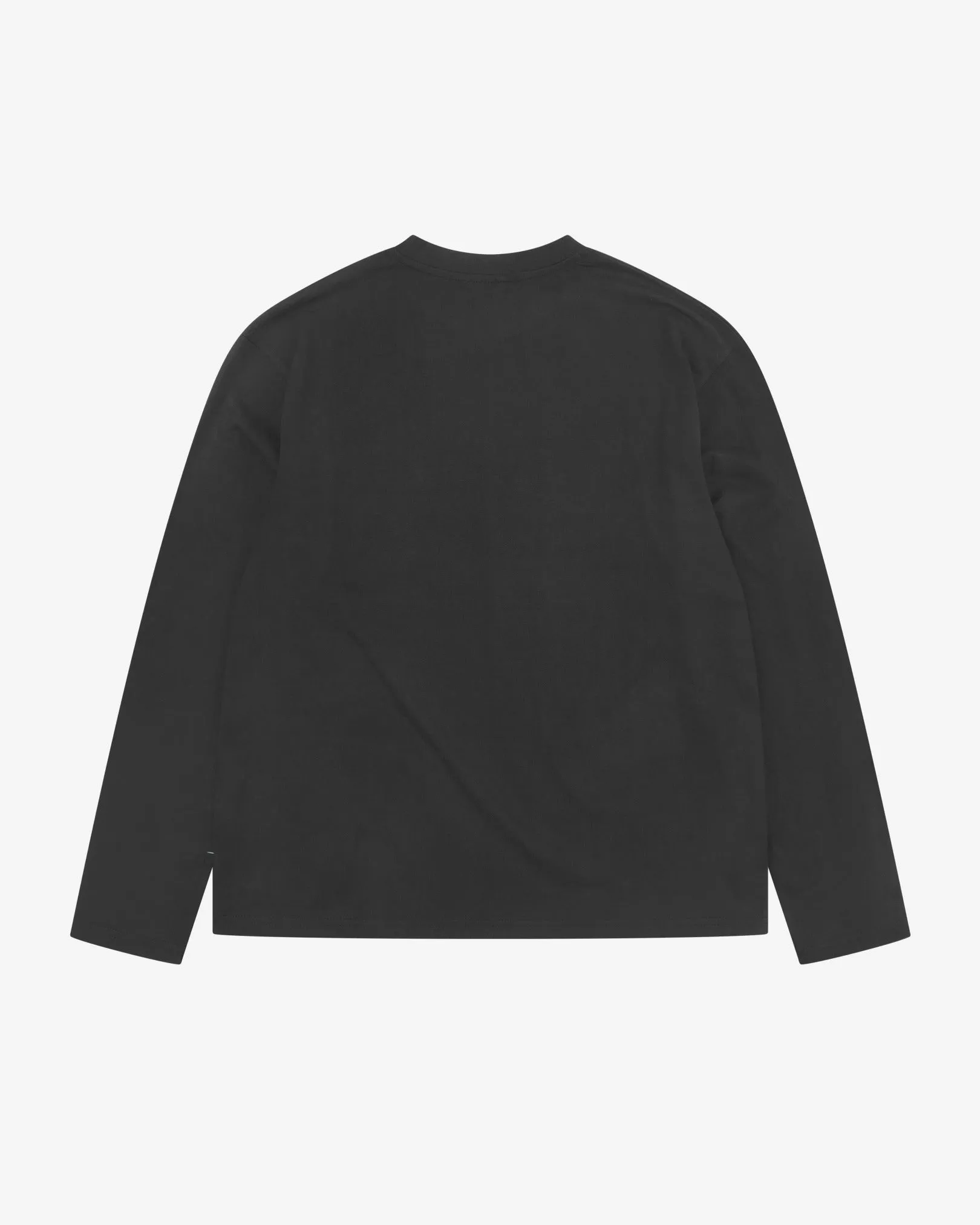 7010 Essential long sleeve t-shirt - faded black sold by uskees product image thumbnail 2