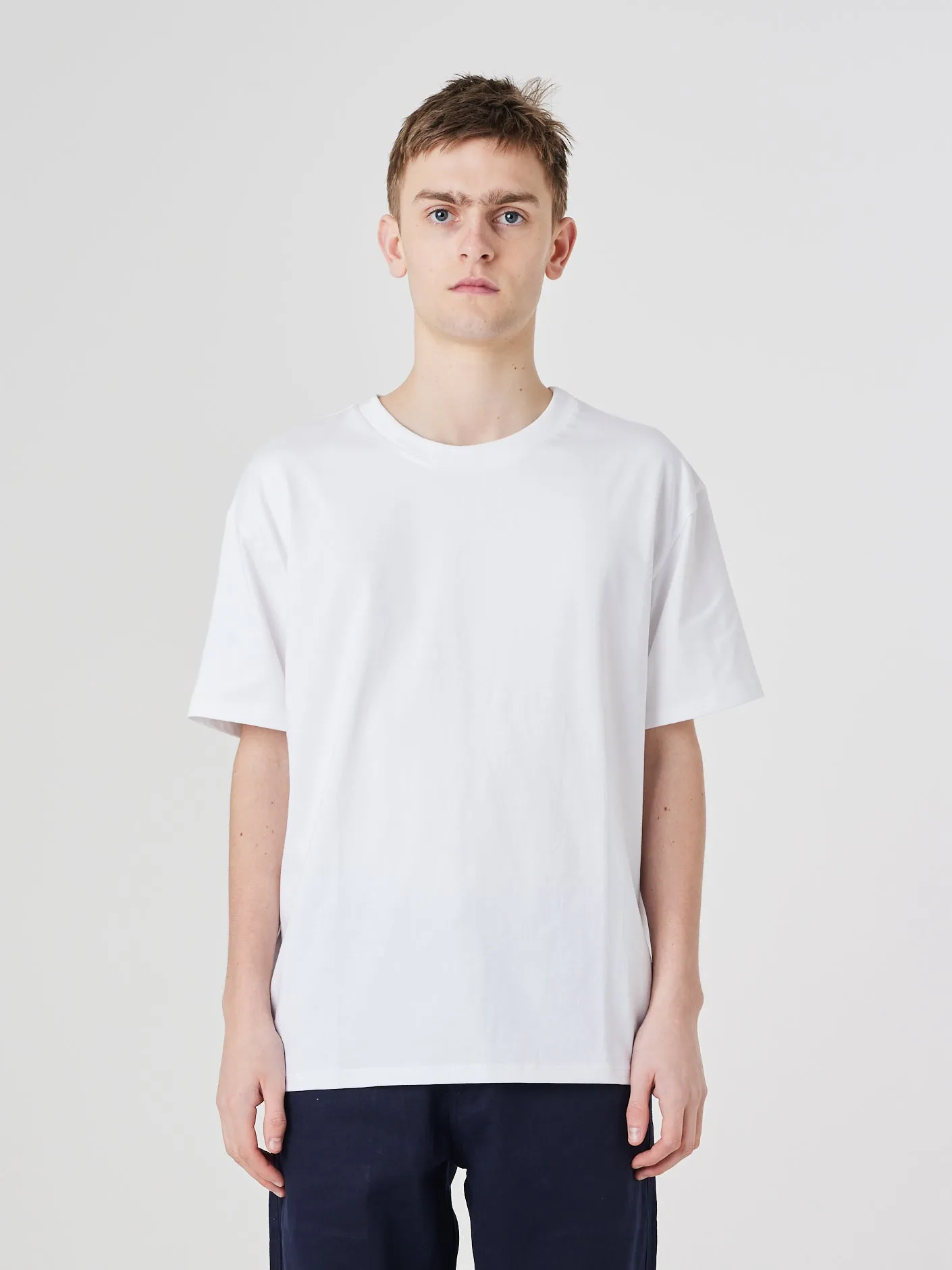 7006 Essential t-shirt - white sold by uskees product image thumbnail 2