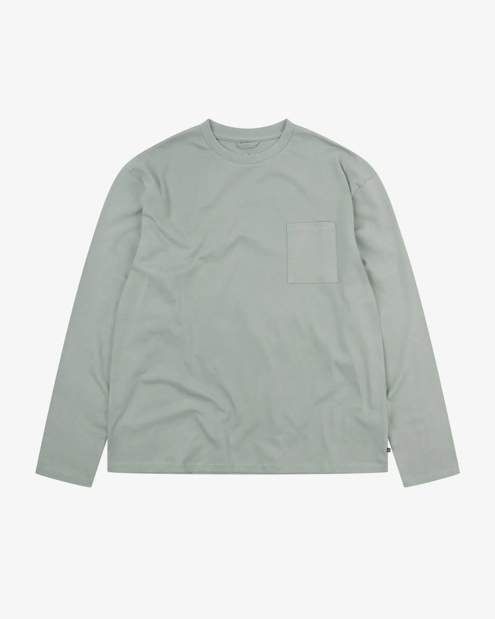 7010 Essential long sleeve t-shirt - steel sold by uskees