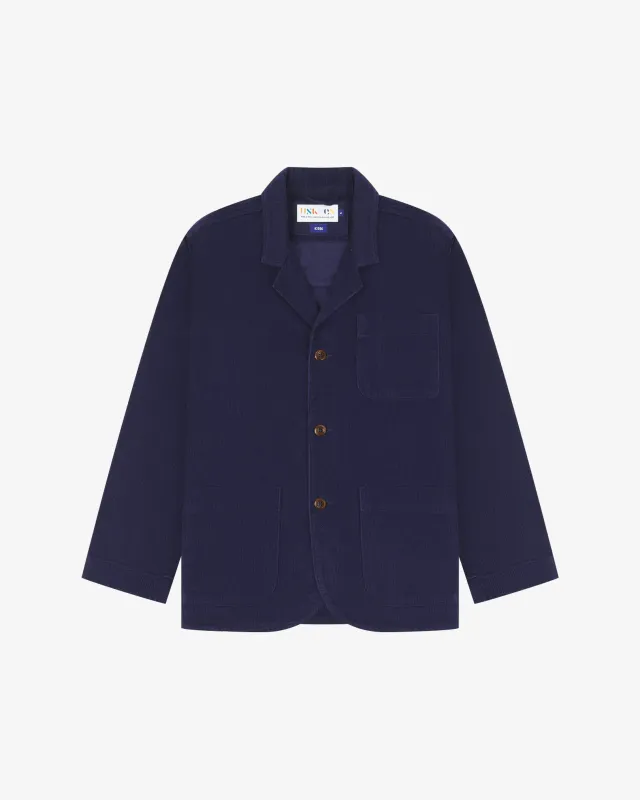 3006 Unions cord blazer - deep indigo made by uskees